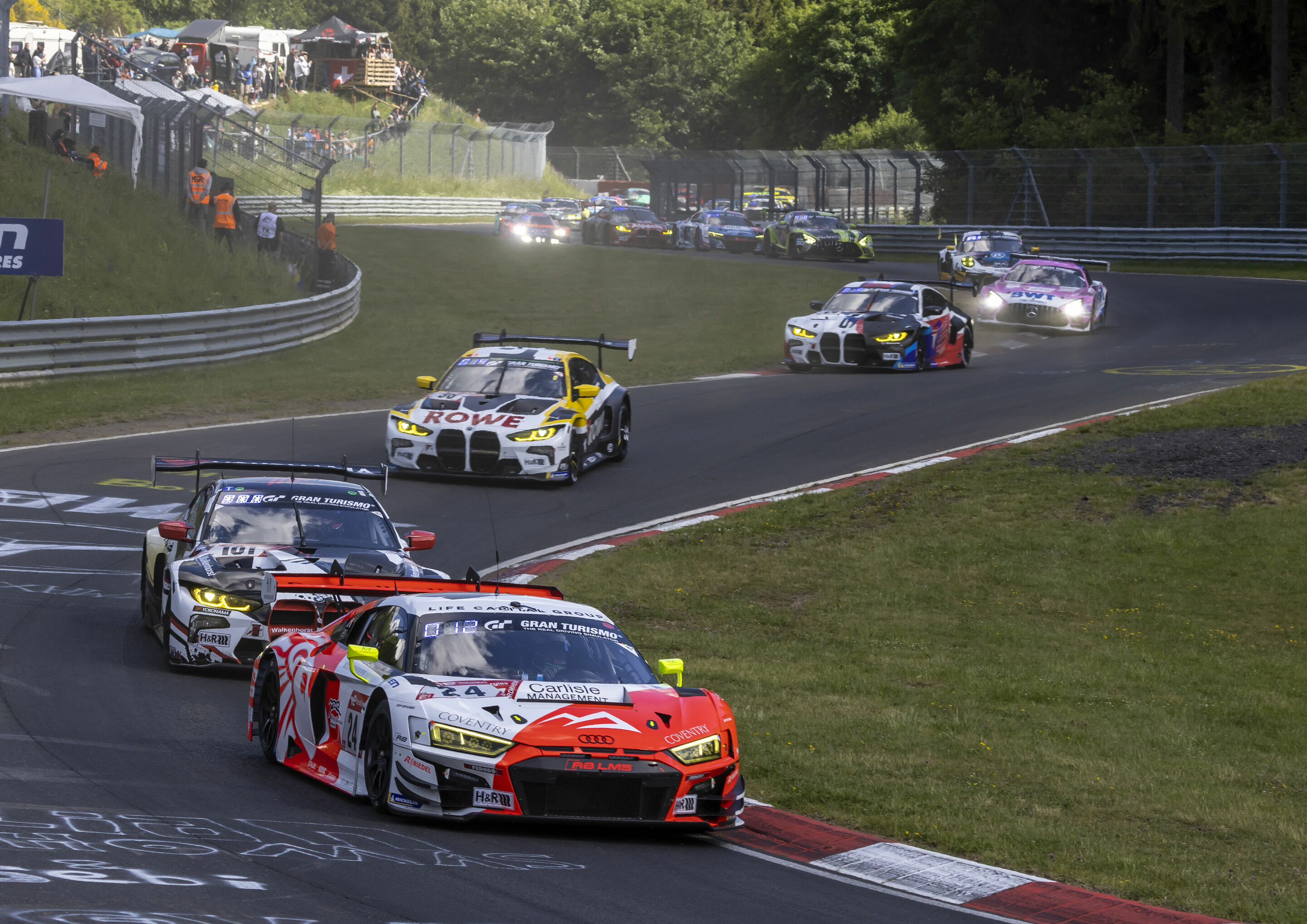 24h Nürburgring 2022 - Audi R8 LMS #24 (Lionspeed by Car Collection Motorsport), Mattia Drudi/Patrick Kolb/Christopher Mies/Patric Niederhauser