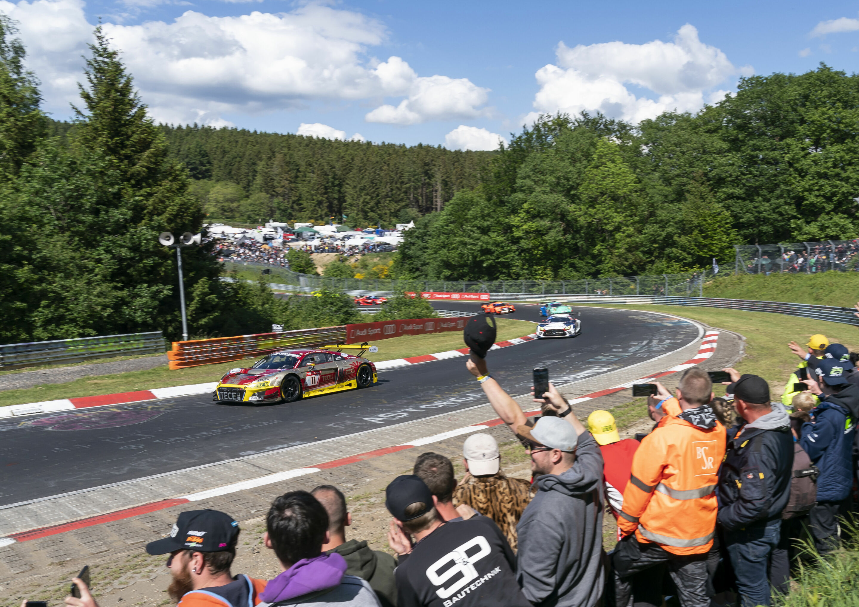 24h Nürburgring 2022 - Audi R8 LMS #11 (Twin Busch by équipe vitesse), Elia Erhart/Michael Heimrich/Pierre Kaffer/Arno Klasen