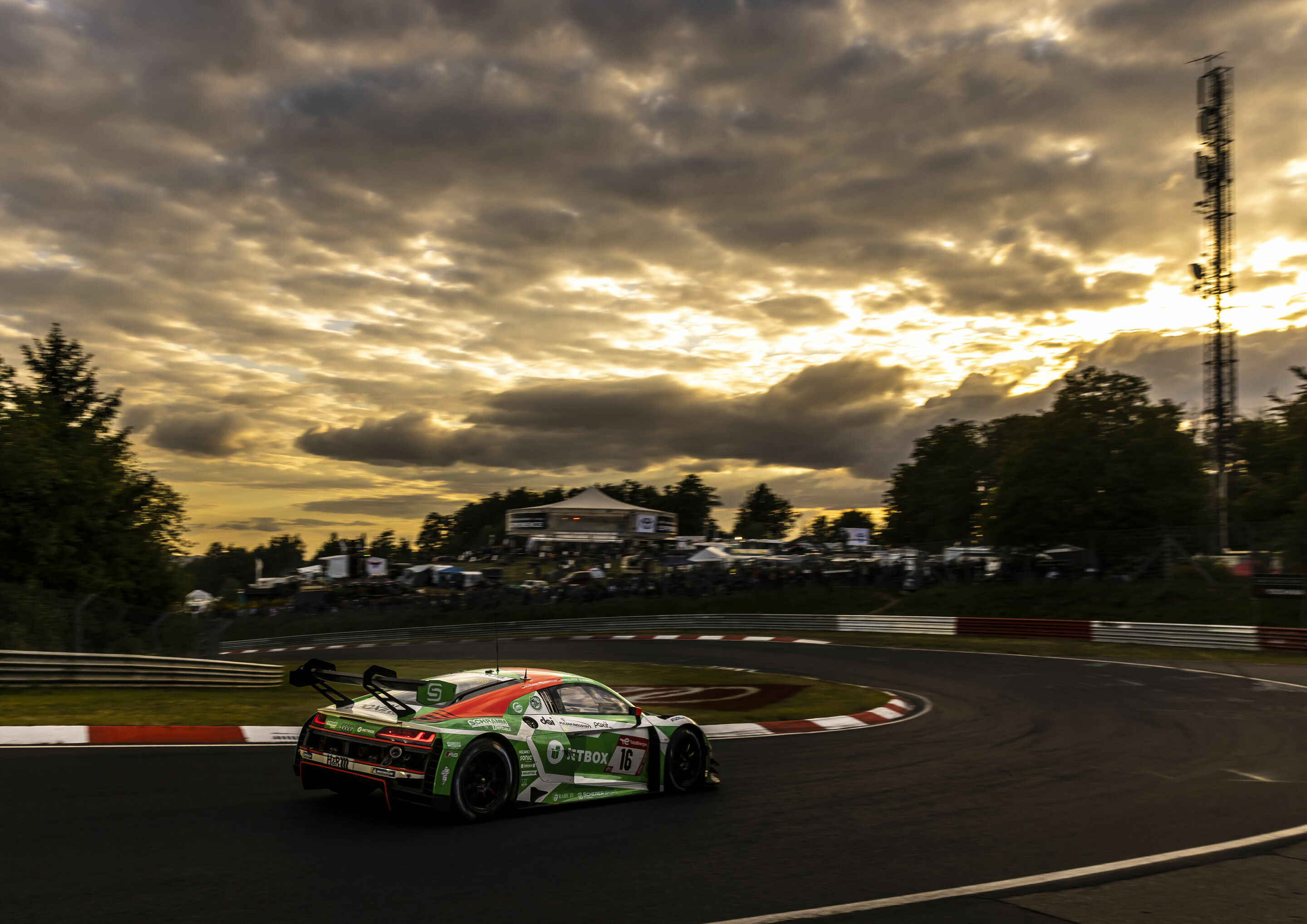 24h Nürburgring 2022 - Audi R8 LMS #16 (Scherer Sport Team Phoenix), Michele Beretta/Kuba Giermaziak/Kim-Luis Schramm/Markus Winkelhock