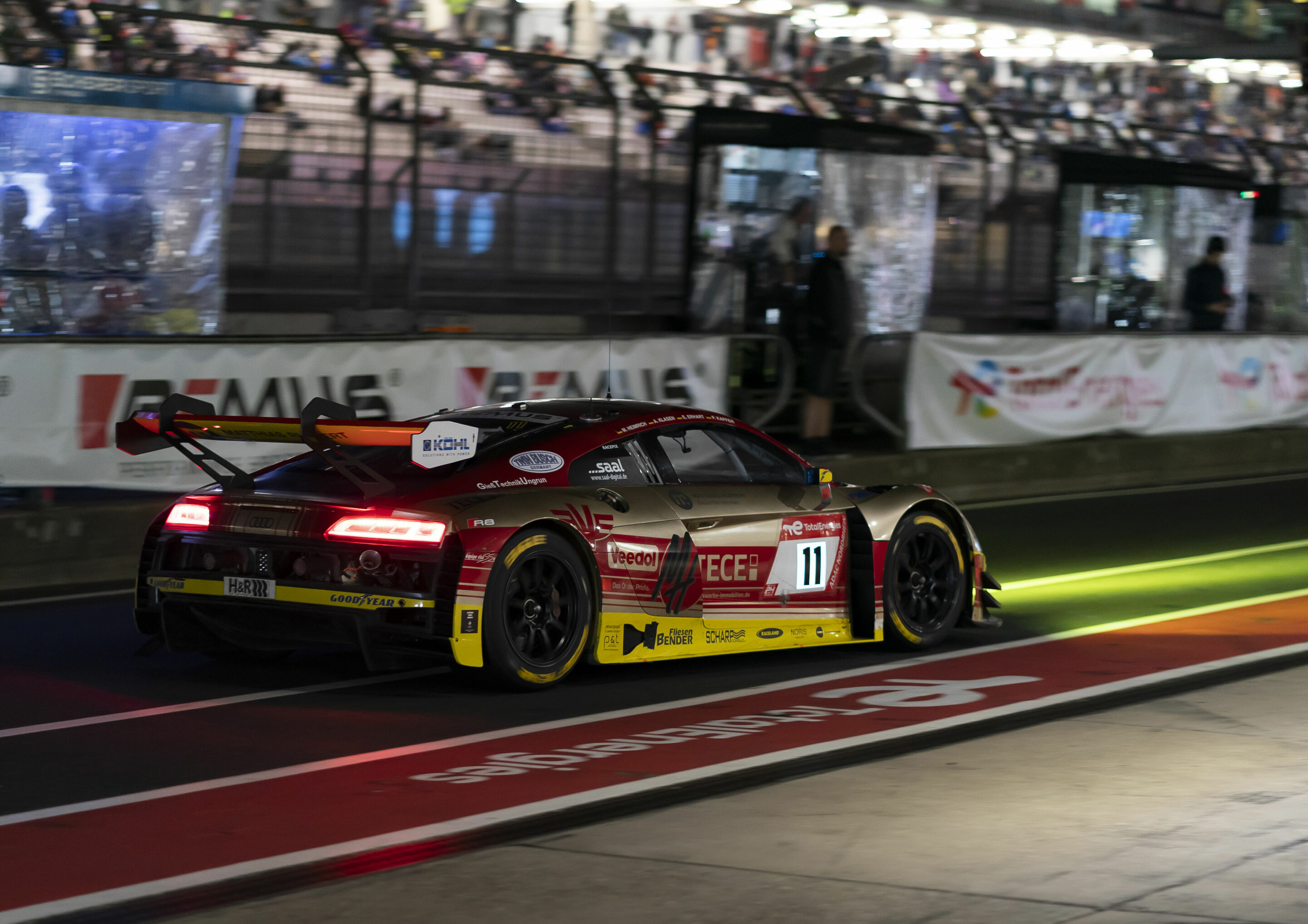 24h Nürburgring 2022 - Audi R8 LMS #11 (Twin Busch by équipe vitesse), Elia Erhart/Michael Heimrich/Pierre Kaffer/Arno Klasen