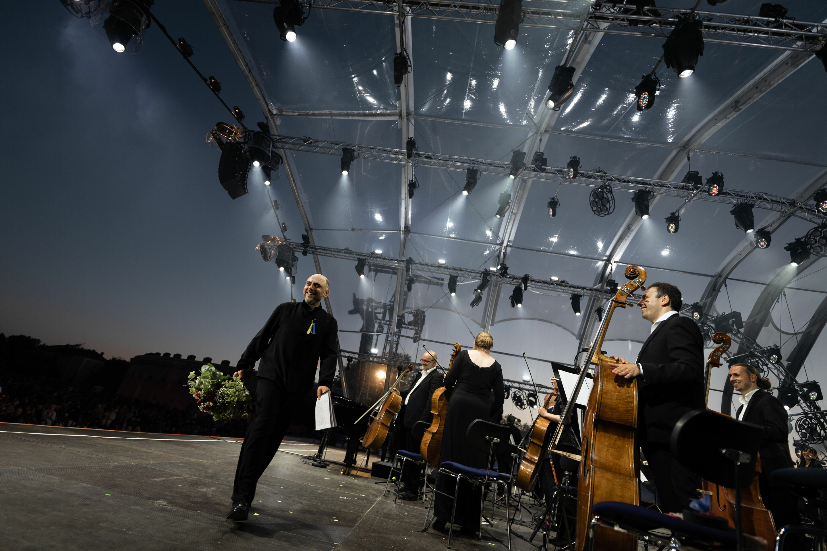 Audi Sommerkonzerte 2022 - Audi Klassik Open Air
Future Sounds
Georgisches Kammerorchester
Tsotne Zedginidze
Nikoloz Rachveli
Audi Bläserphilharmonie
Pietro Sarno
