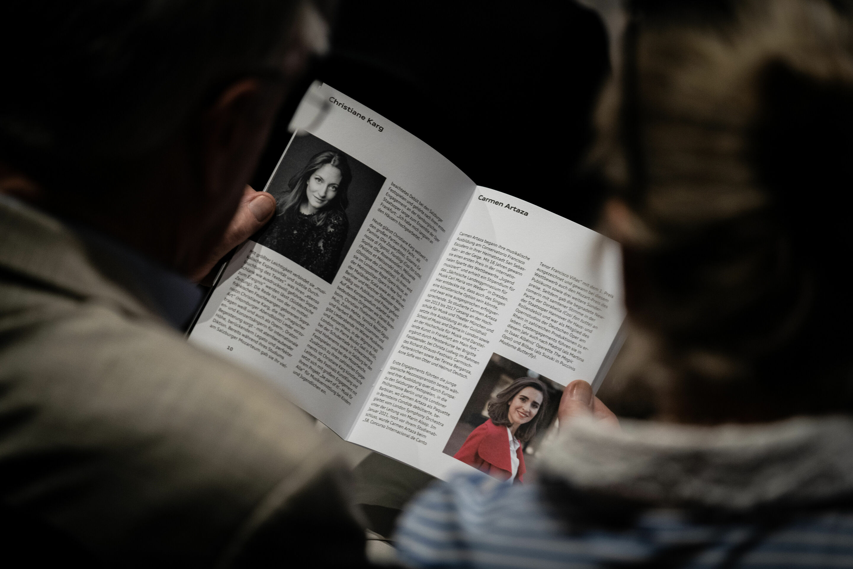 Audi Sommerkonzerte 2022 - Open up!
Christiane Karg
Carmen Artaza
Werner Güra
Matthias Winckhler
Akademie für Alte Musik Berlin
Audi Jugendchorakademie
Lorenz Schober
Simon Wittkowsky
Martin Steidler und Sonja Lachenmayr 
Martin Steidler