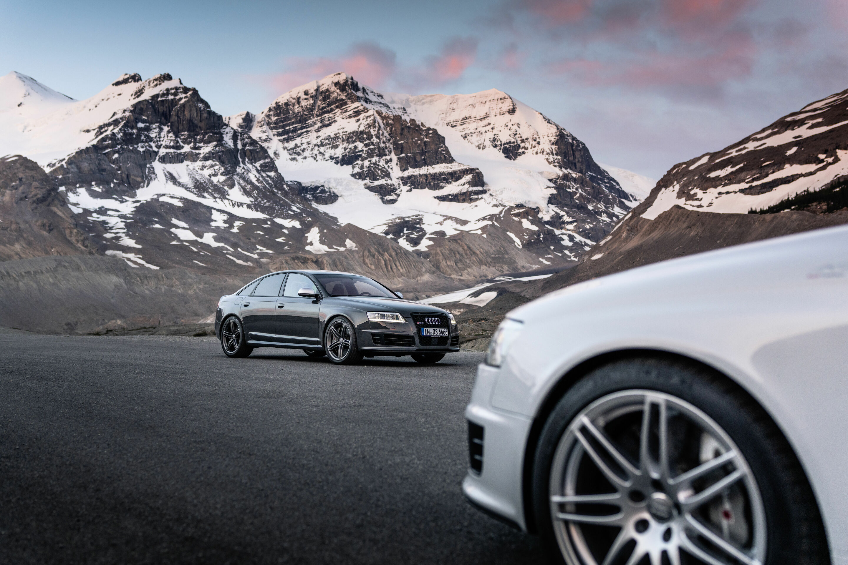 20th anniversary Audi RS 6 - Static photo
Inuit white (2008 - 2011), Sedan Nimbus grey (2008 - 2011)