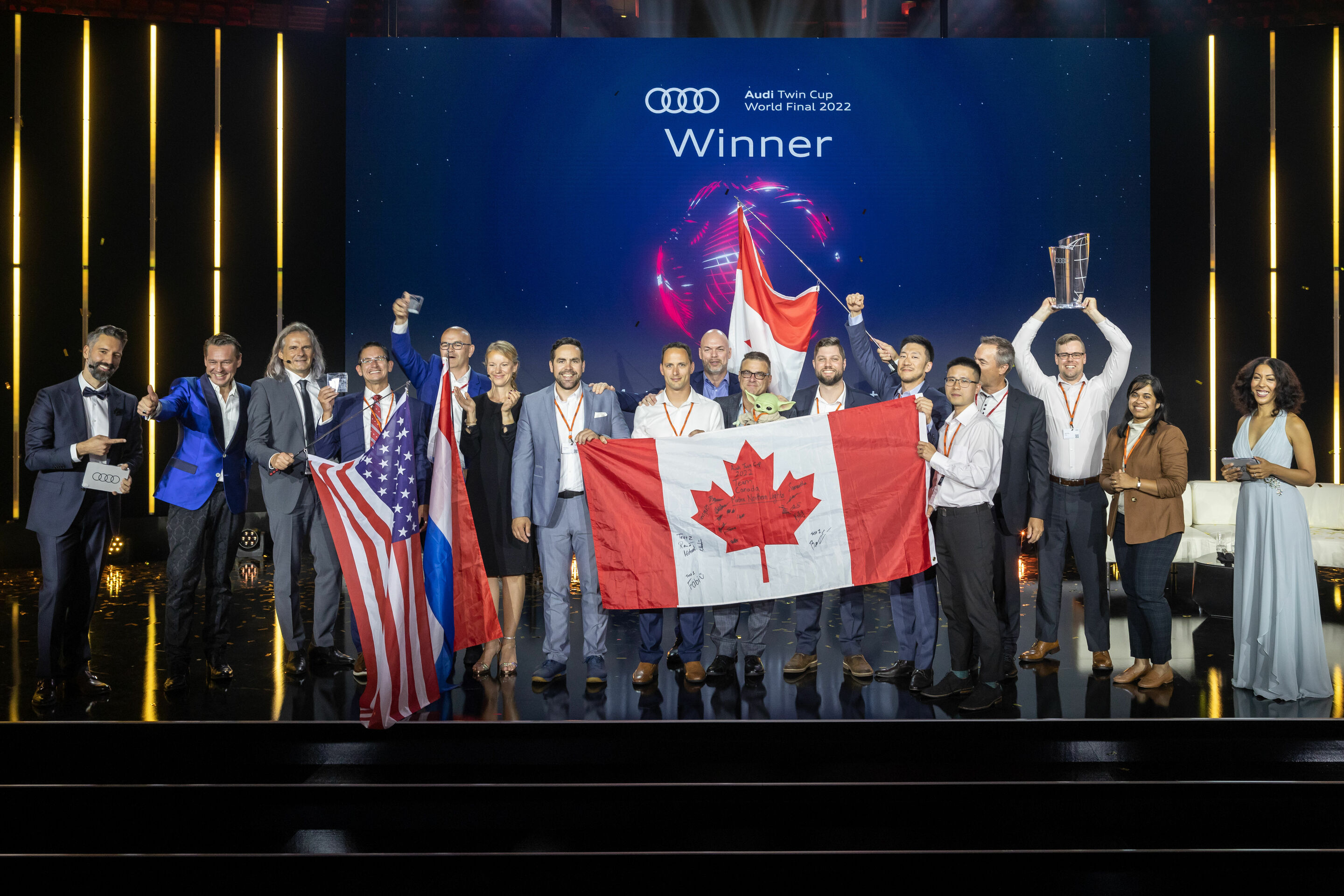Internationales Audi Twin Cup-Finale 2022: Der beste Audi Service kommt aus Kanada