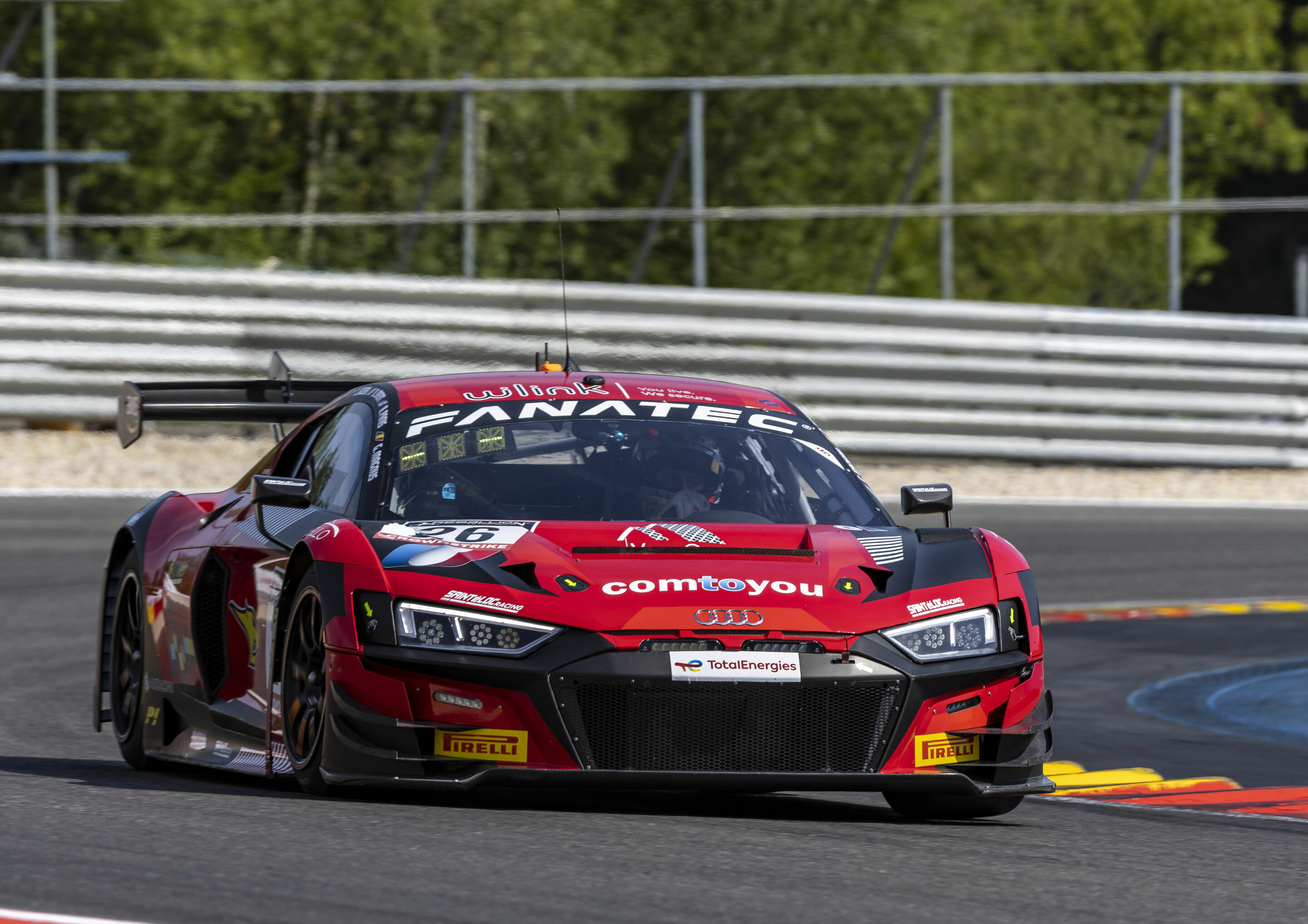 24h Spa 2022 - Audi R8 LMS #26 (Saintéloc Junior Team), Nicolas Baert/César Gazeau/Gilles Magnus/Aurélien Panis