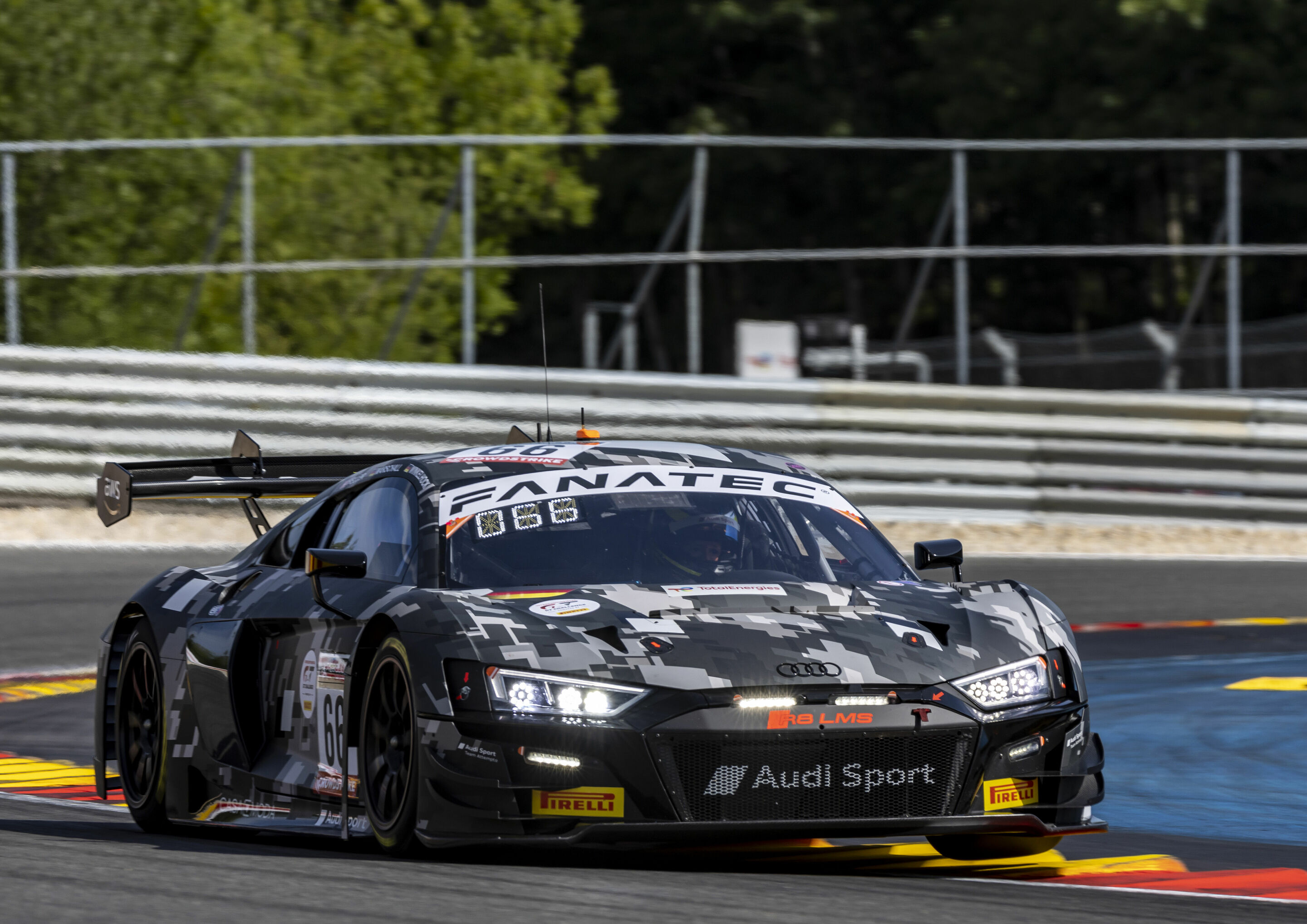 24h Spa 2022 - Audi R8 LMS #66 (Audi Sport Team Attempto), Ricardo Feller/Dennis Marschall/Markus Winkelhock
