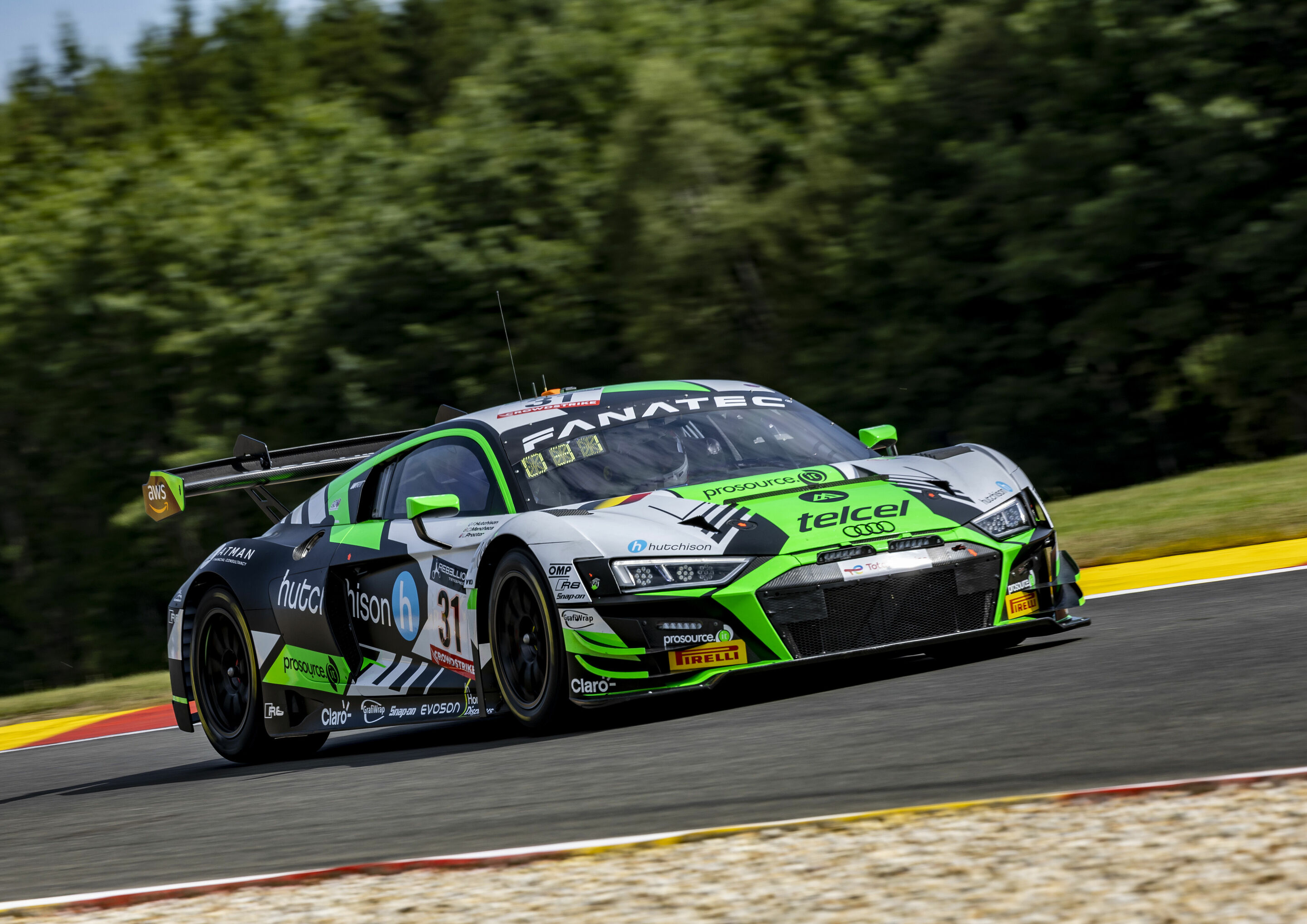 24h Spa 2022 - Audi R8 LMS #31 (Team WRT), Finlay Hutchison/Diego Menchaca/Lewis Proctor