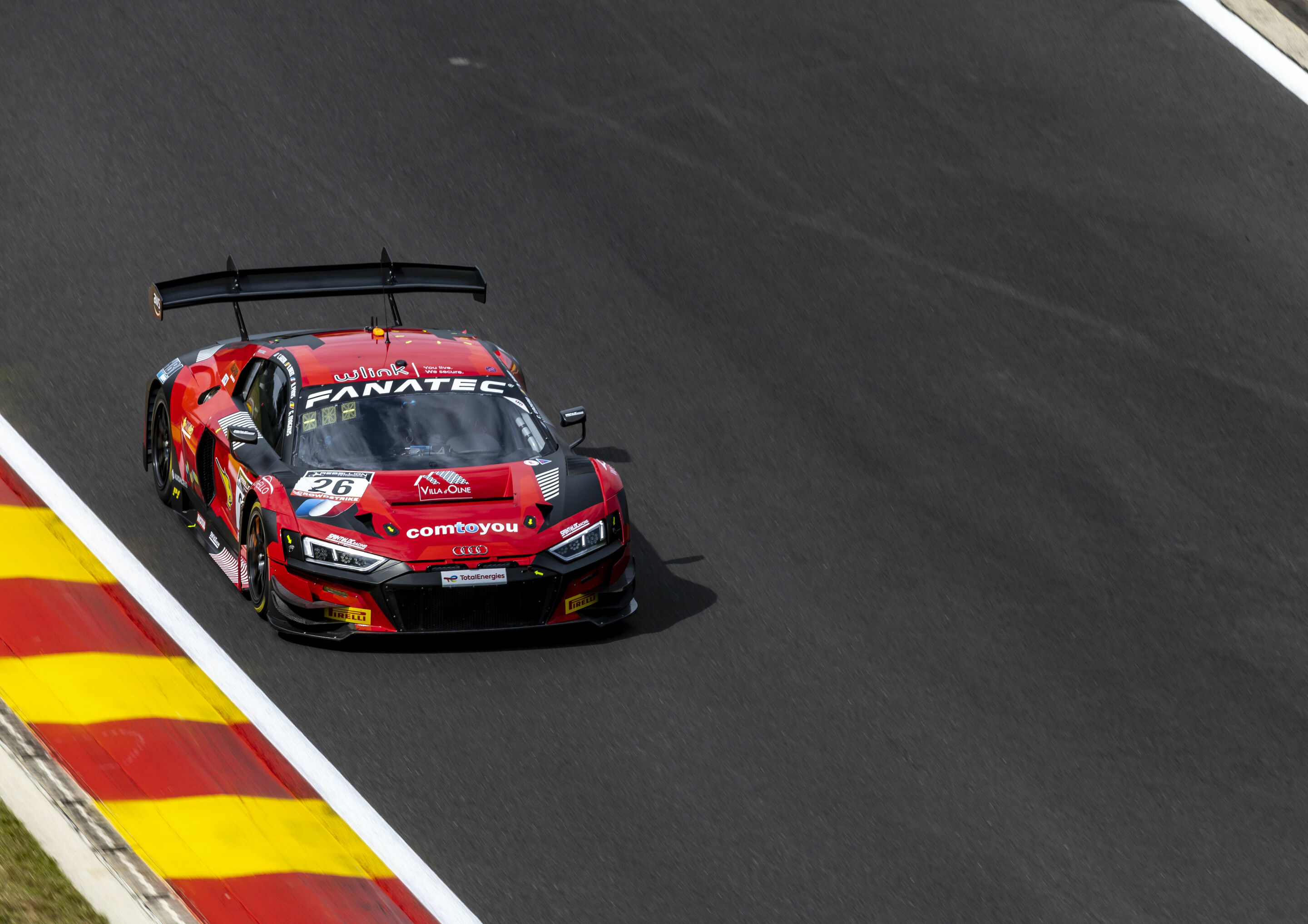 24h Spa 2022 - Audi R8 LMS #26 (Saintéloc Junior Team), Nicolas Baert/César Gazeau/Gilles Magnus/Aurélien Panis