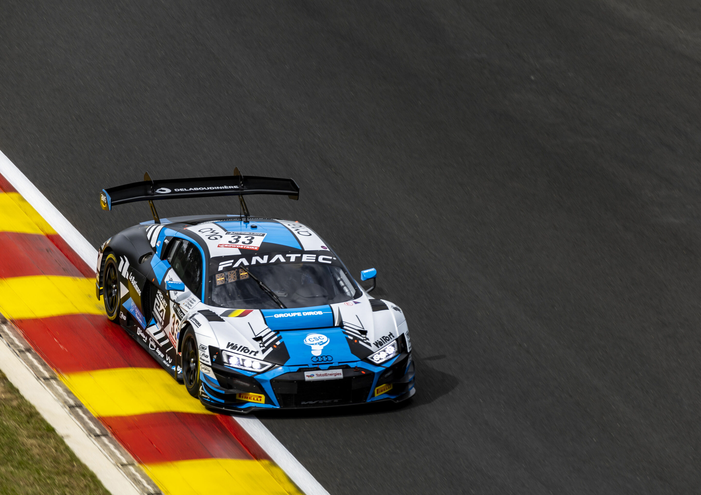 24h Spa 2022 - Audi R8 LMS #33 (Team WRT), Ulysse de Pauw/Arnold Robin/Maxim Robin/Ryuichiro Tomita