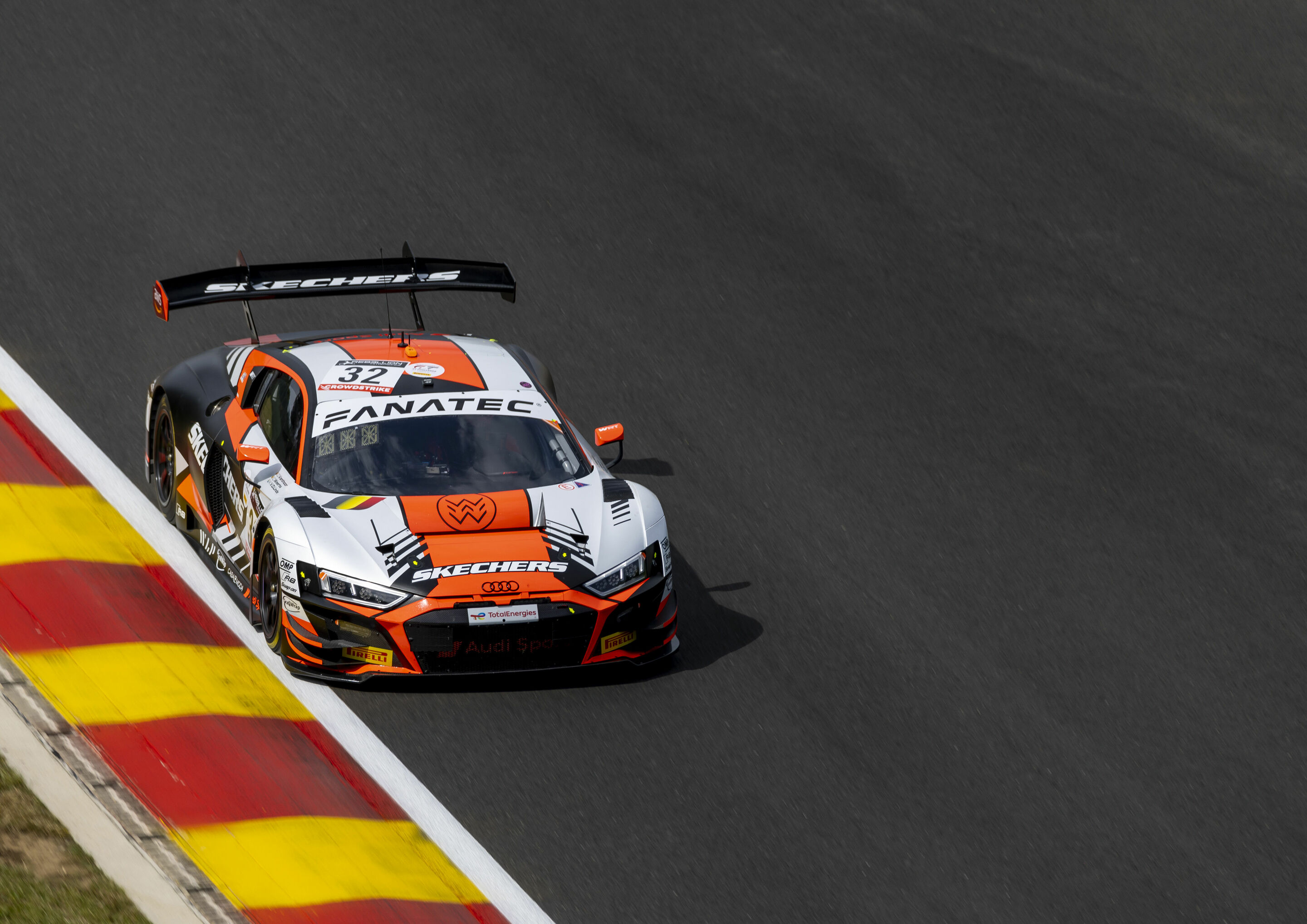 24h Spa 2022 - Audi R8 LMS #32 (Audi Sport Team WRT), Kelvin van der Linde/Dries Vanthoor/Charles Weerts