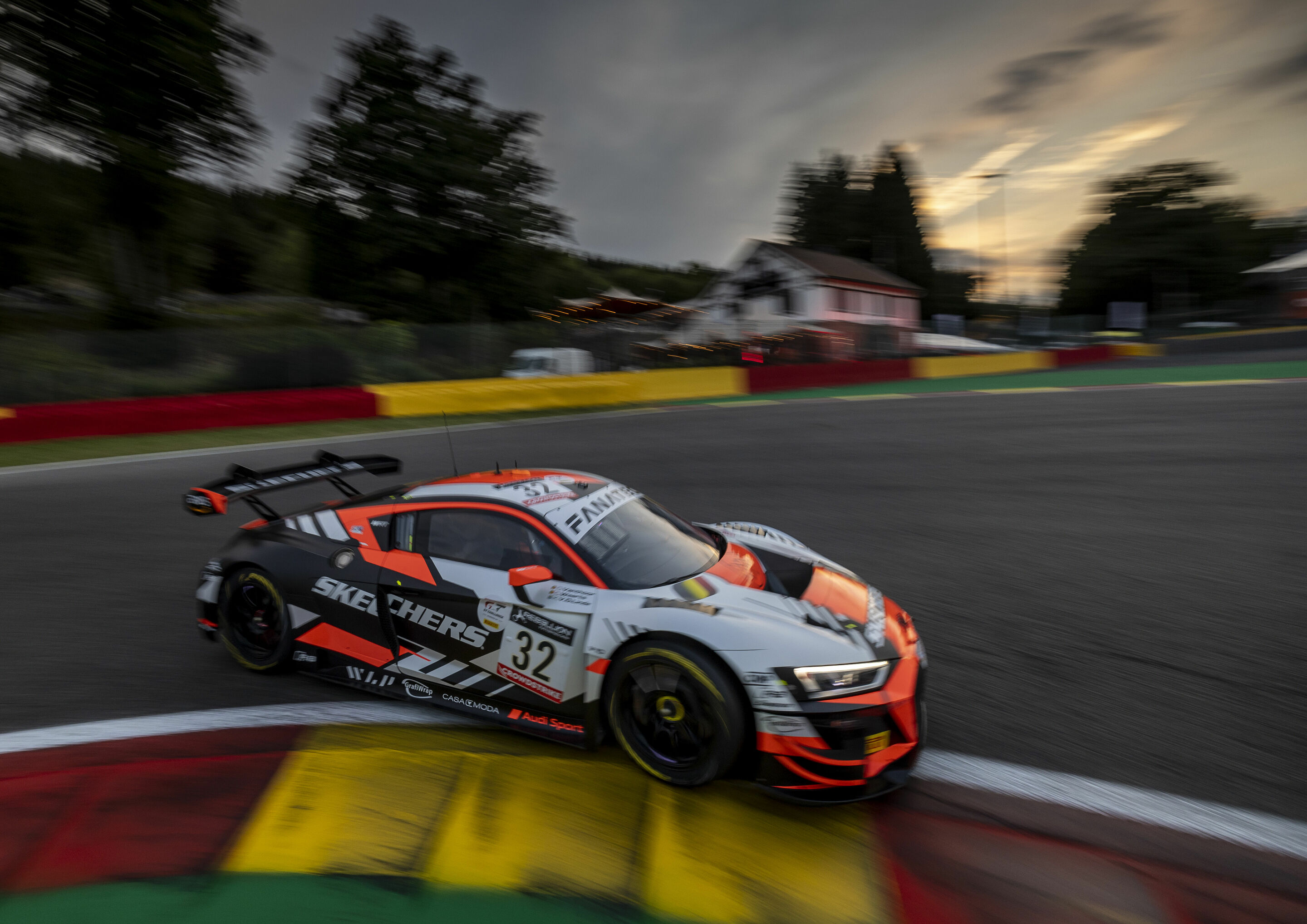 24h Spa 2022 - Audi R8 LMS #32 (Audi Sport Team WRT), Kelvin van der Linde/Dries Vanthoor/Charles Weerts