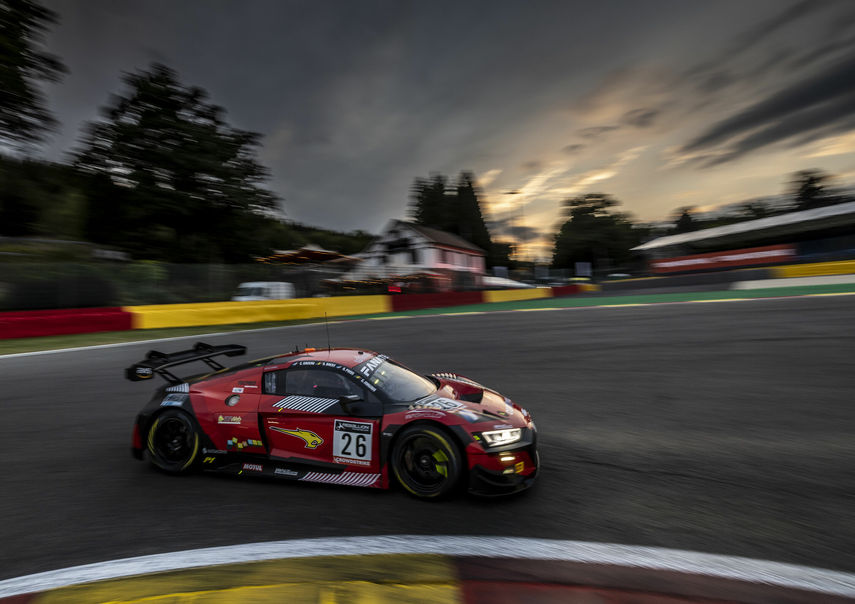 24h Spa 2022 - Audi R8 LMS #26 (Saintéloc Junior Team), Nicolas Baert/César Gazeau/Gilles Magnus/Aurélien Panis