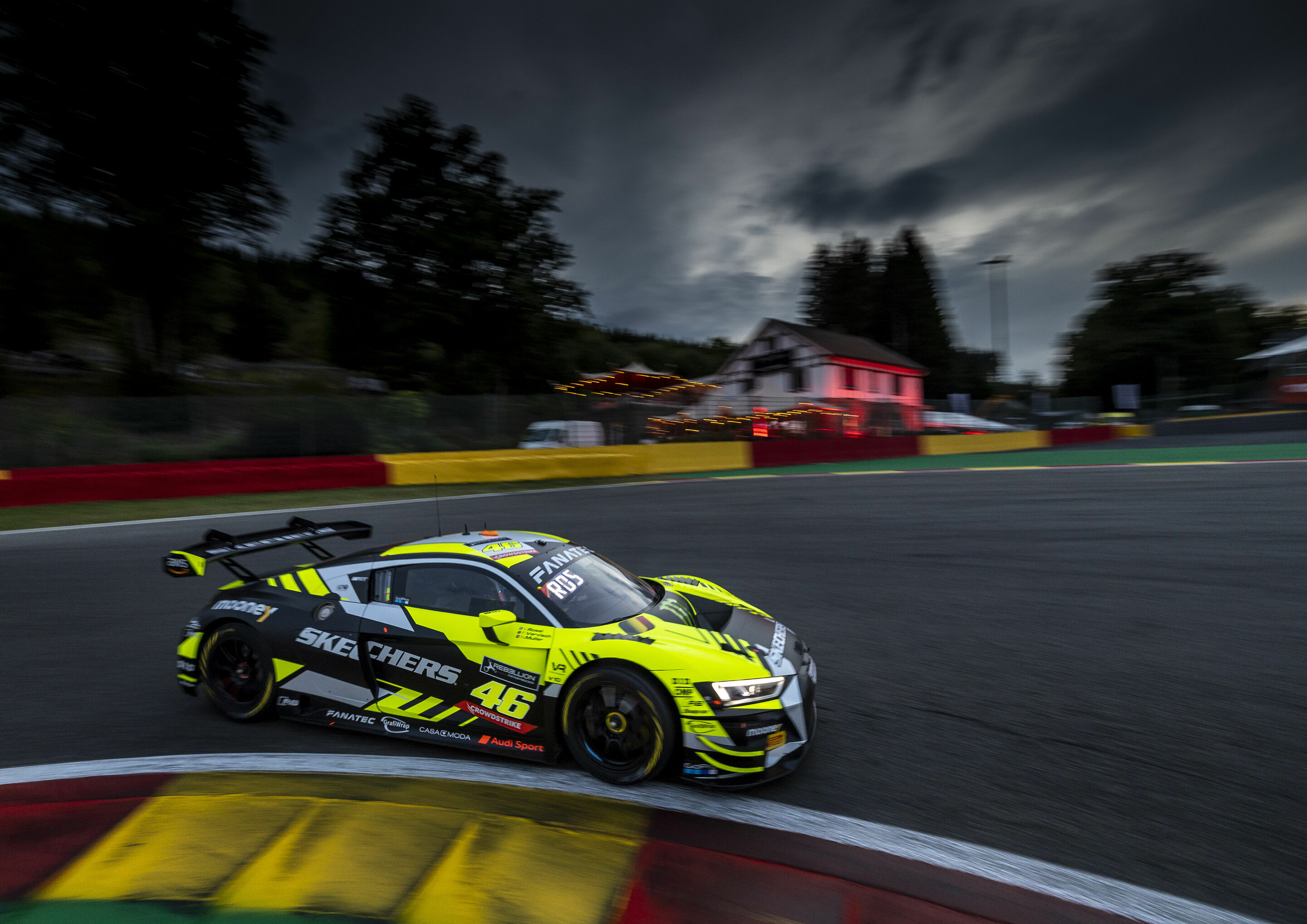 24h Spa 2022 - Audi R8 LMS #46 (Audi Sport Team WRT), Nico Müller/Valentino Rossi/Frédéric Vervisch