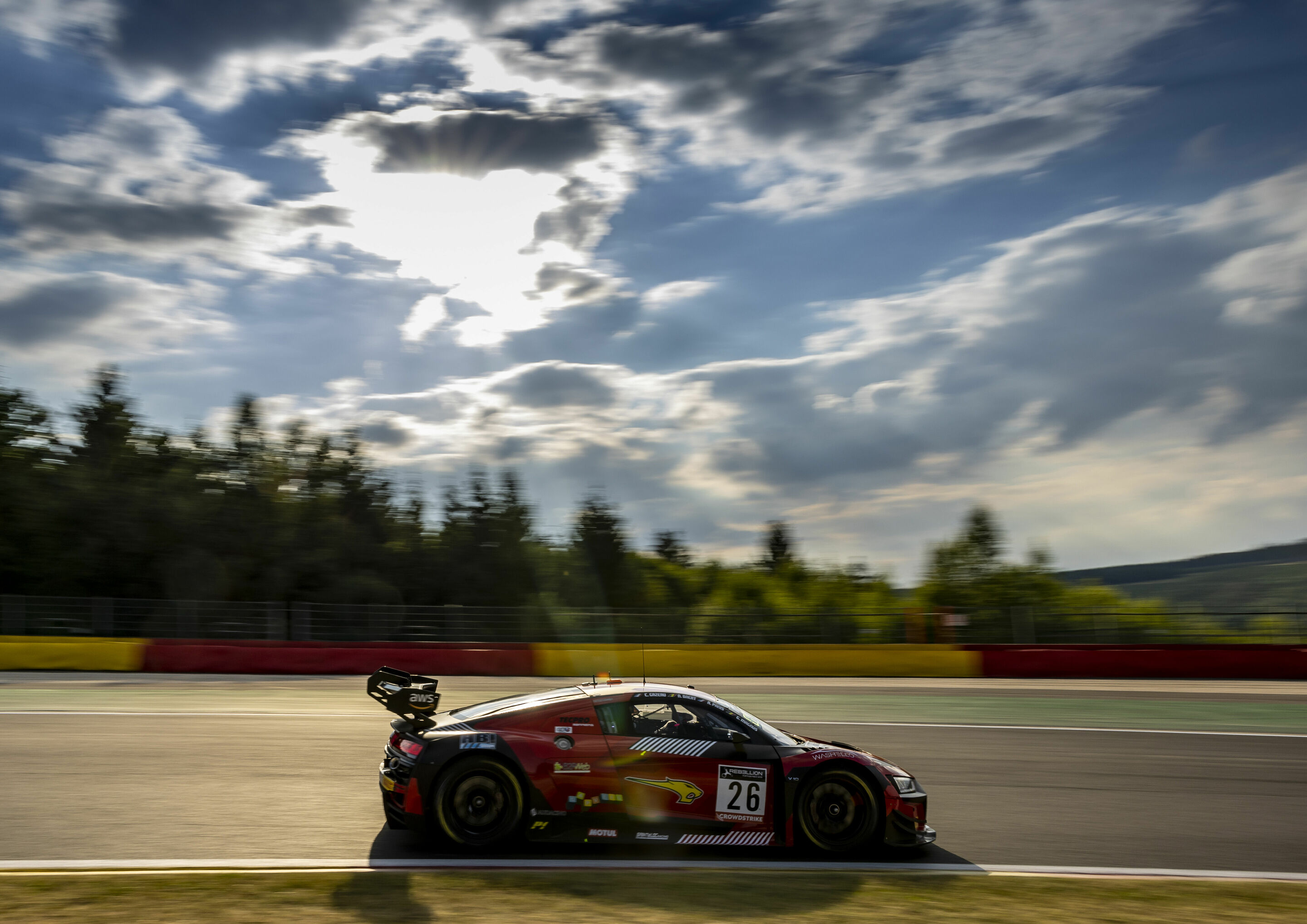 24h Spa 2022 - Audi R8 LMS #26 (Saintéloc Junior Team), Nicolas Baert/César Gazeau/Gilles Magnus/Aurélien Panis