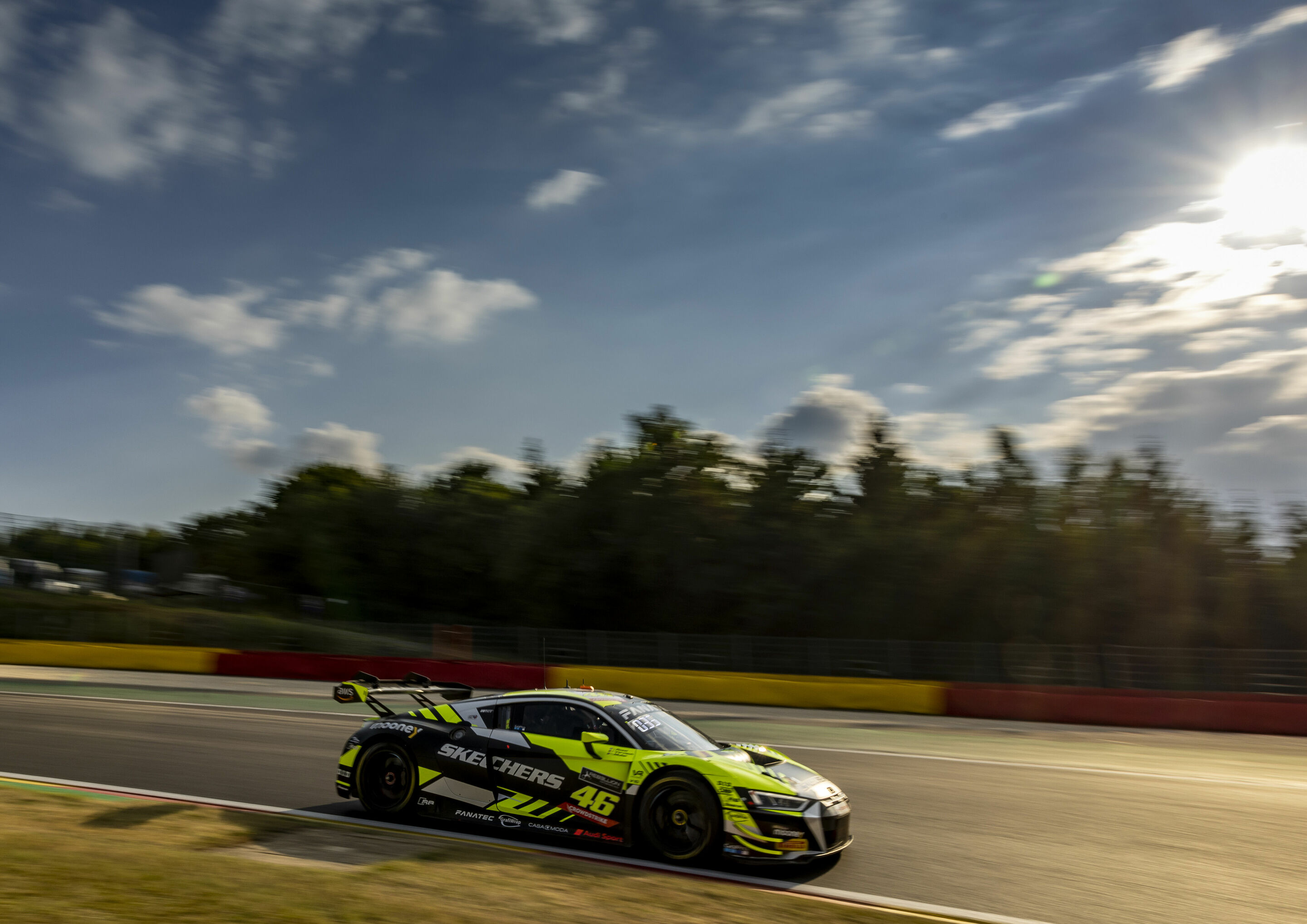 24h Spa 2022 - Audi R8 LMS #46 (Audi Sport Team WRT), Nico Müller/Valentino Rossi/Frédéric Vervisch