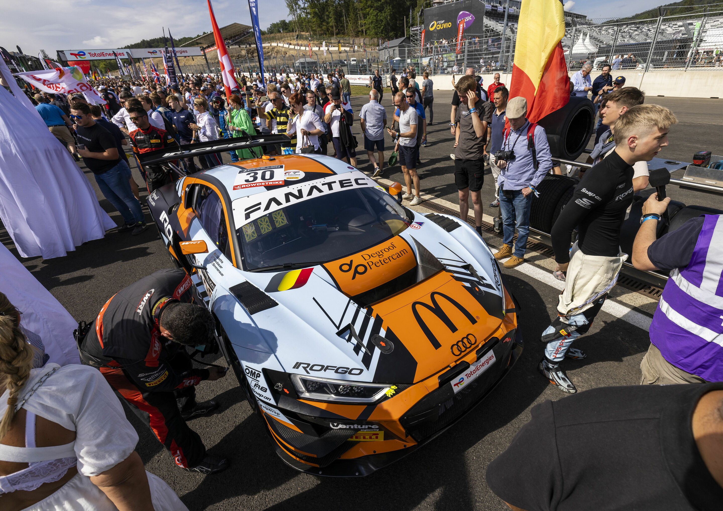 24h Spa 2022 - Audi R8 LMS #30 (Team WRT), Benjamin Goethe/Thomas Neubauer/Jean-Baptiste Simmenauer