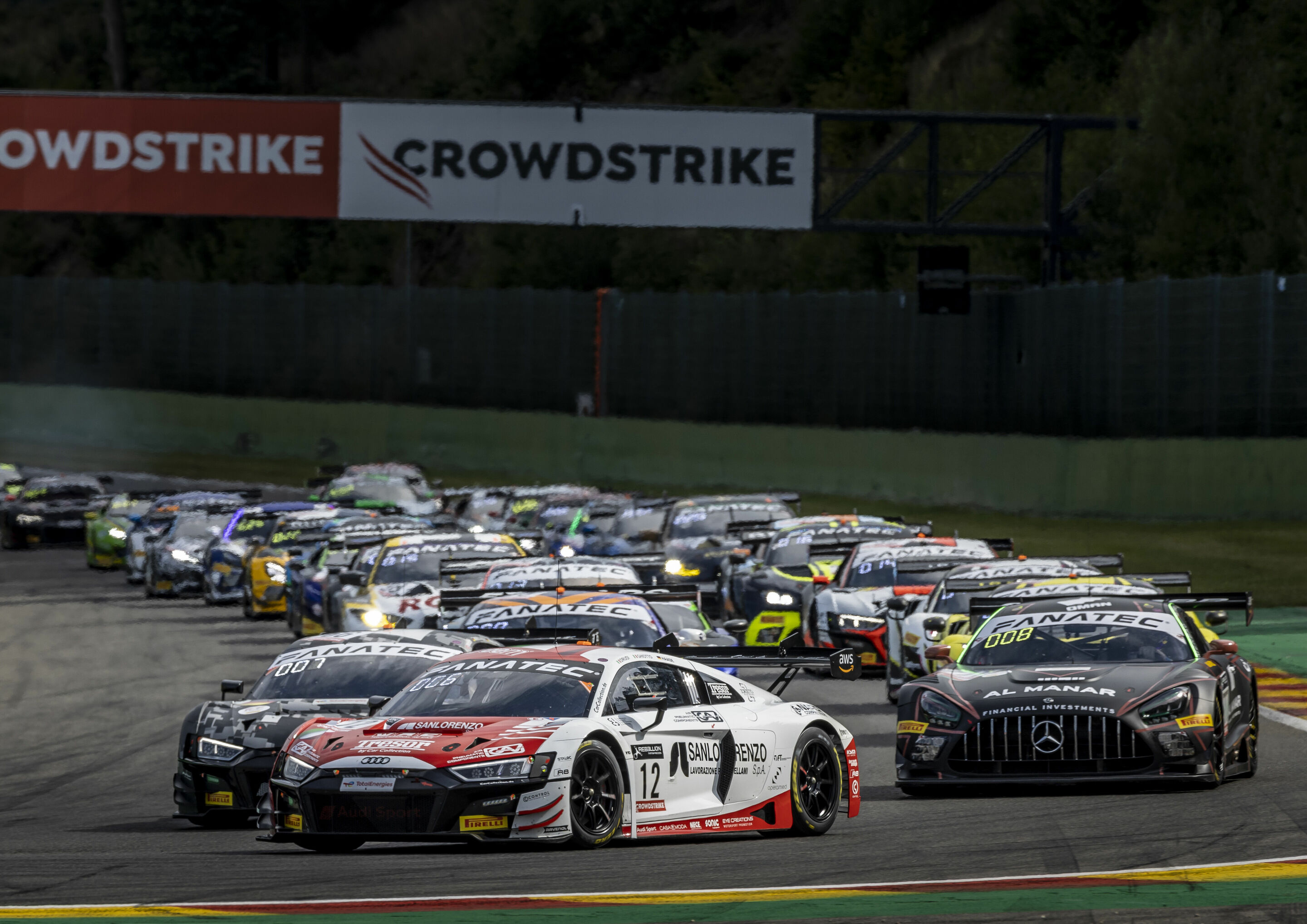 24h Spa 2022 - Audi R8 LMS #12 (Audi Sport Team Tresor), Mattia Drudi/Luca Ghiotto/Christopher Haase