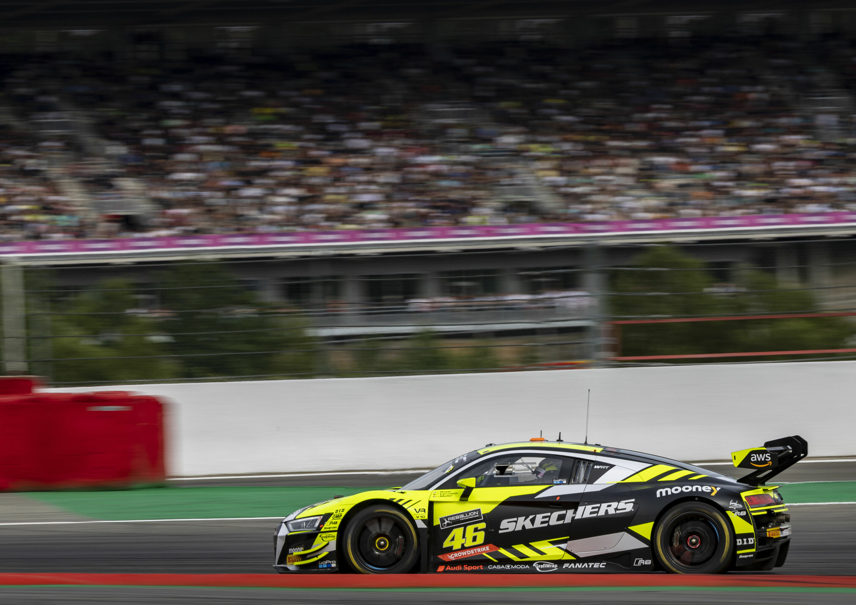 24h Spa 2022 - Audi R8 LMS #46 (Audi Sport Team WRT), Nico Müller/Valentino Rossi/Frédéric Vervisch