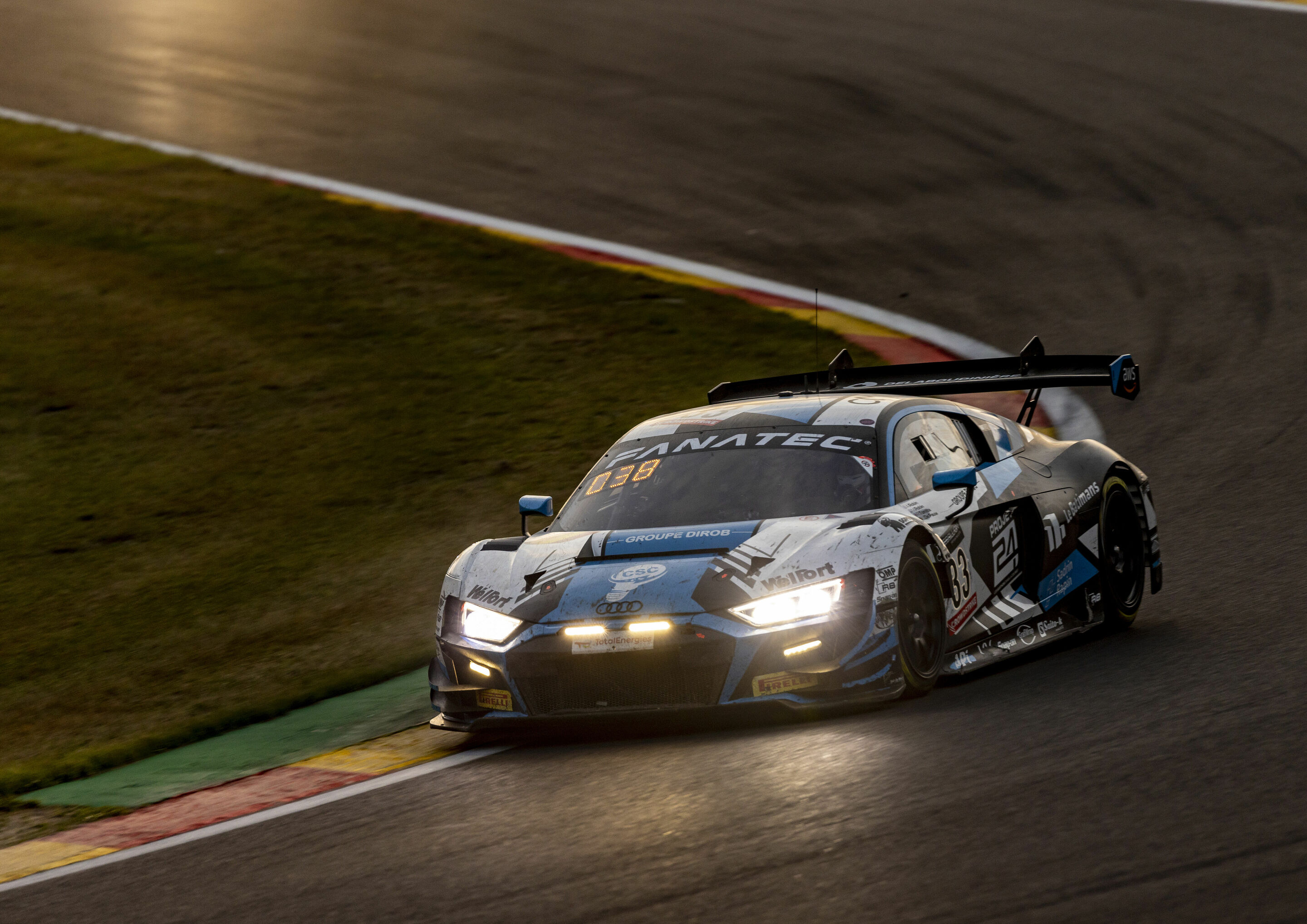 24h Spa 2022 - Audi R8 LMS #33 (Team WRT), Ulysse de Pauw/Arnold Robin/Maxim Robin/Ryuichiro Tomita