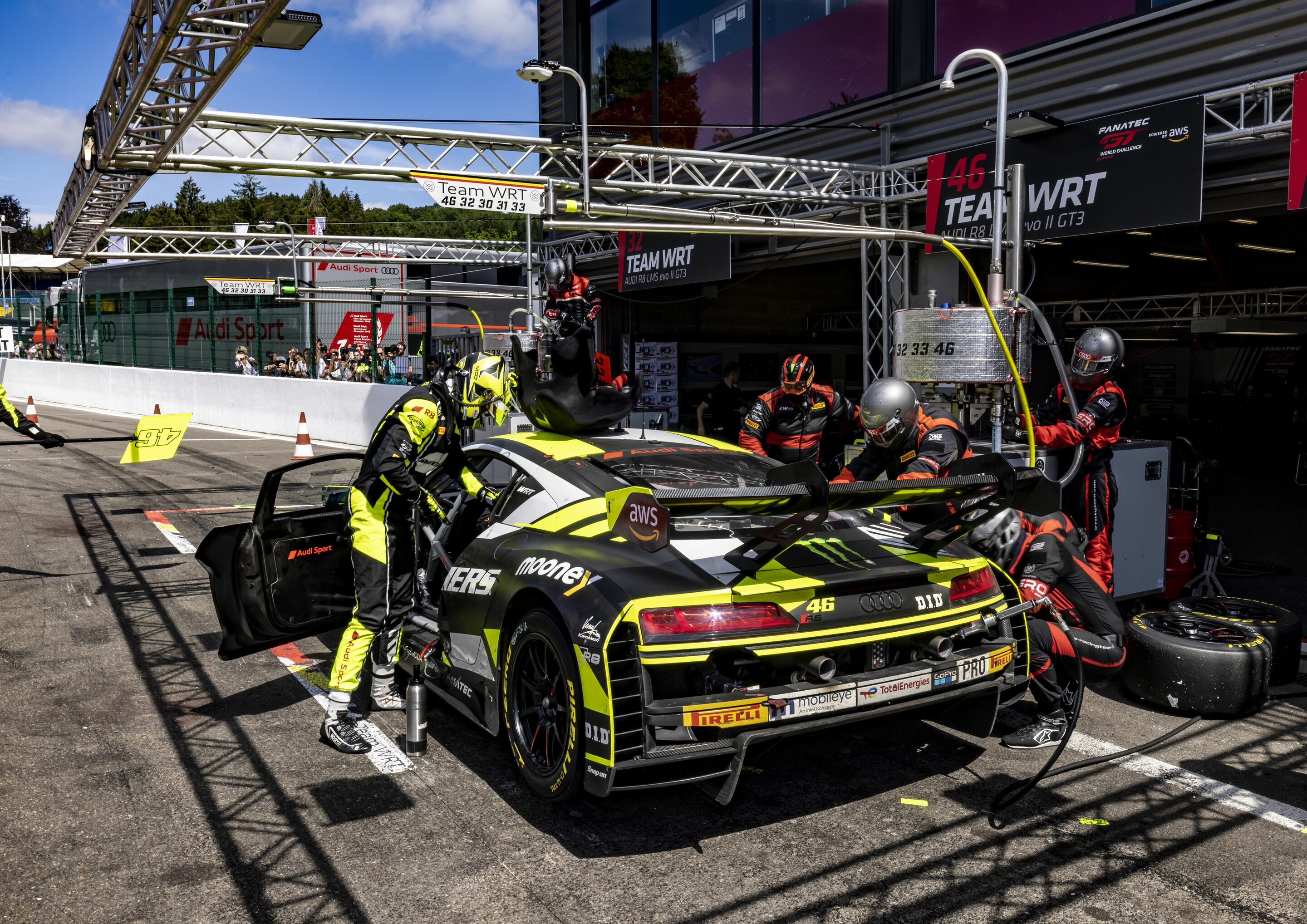 24h Spa 2022 - Audi R8 LMS #46 (Audi Sport Team WRT), Nico Müller/Valentino Rossi/Frédéric Vervisch