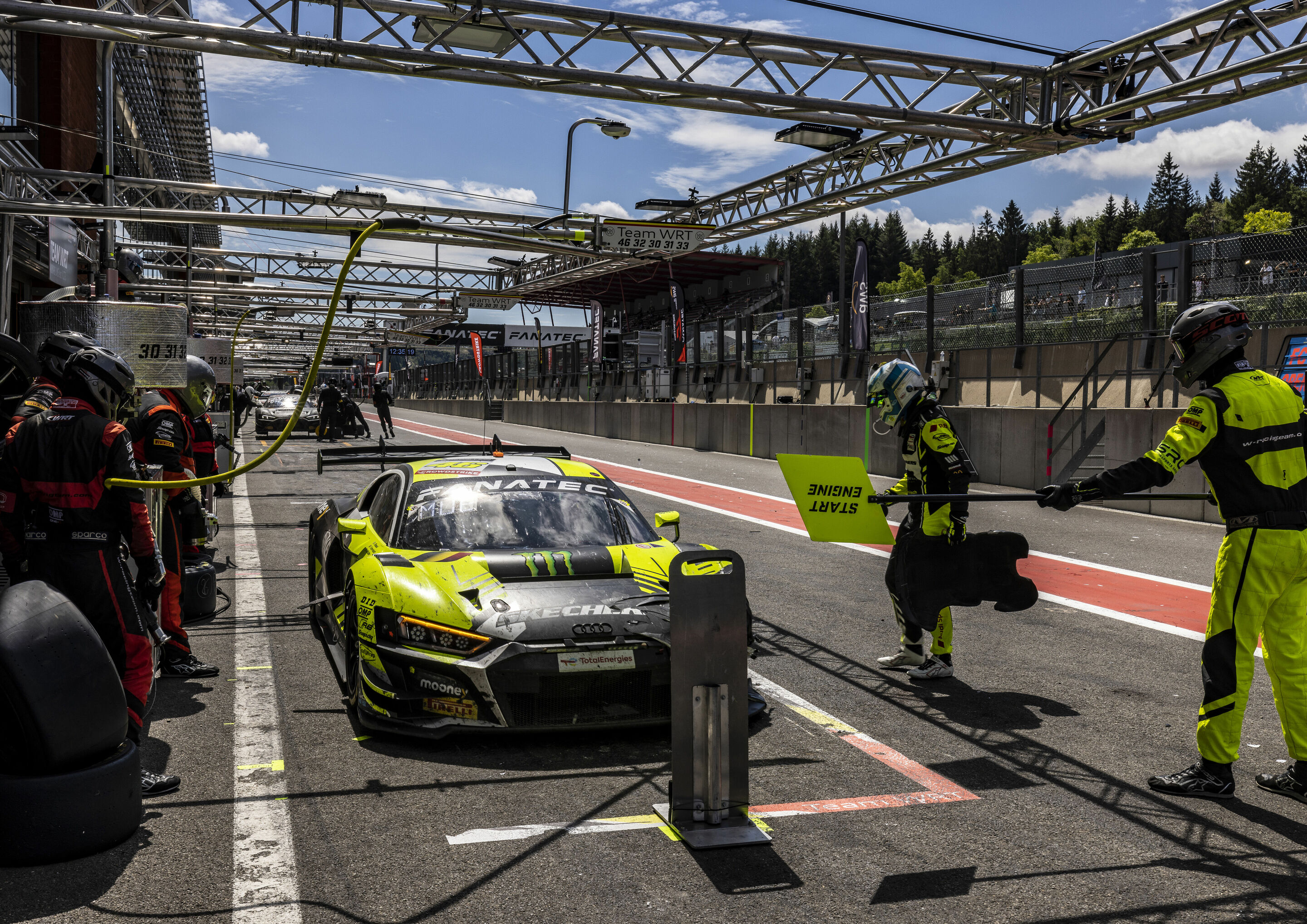 24h Spa 2022 - Audi R8 LMS #46 (Audi Sport Team WRT), Nico Müller/Valentino Rossi/Frédéric Vervisch