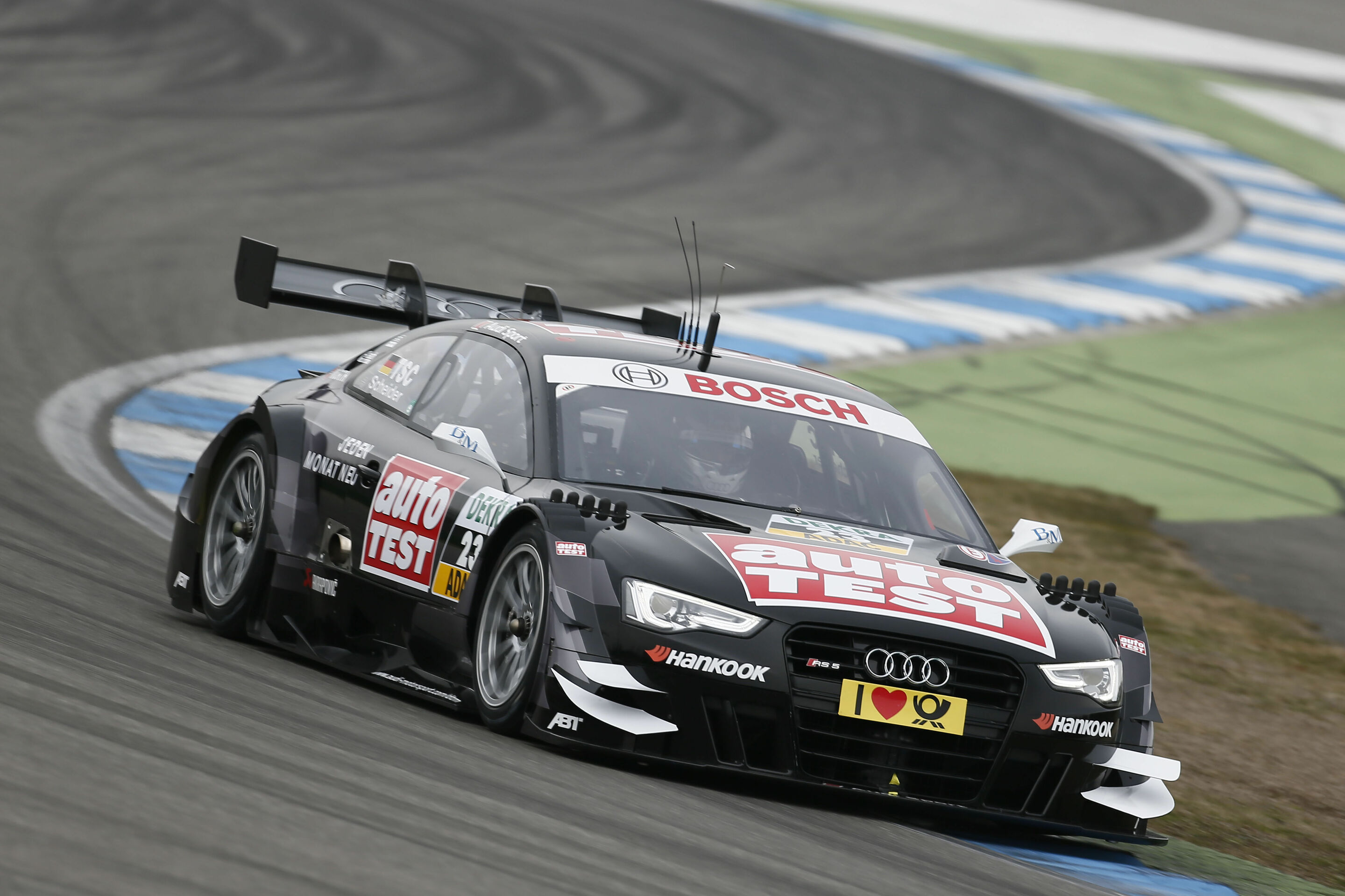Audi completed four days of testing at Hockenheim