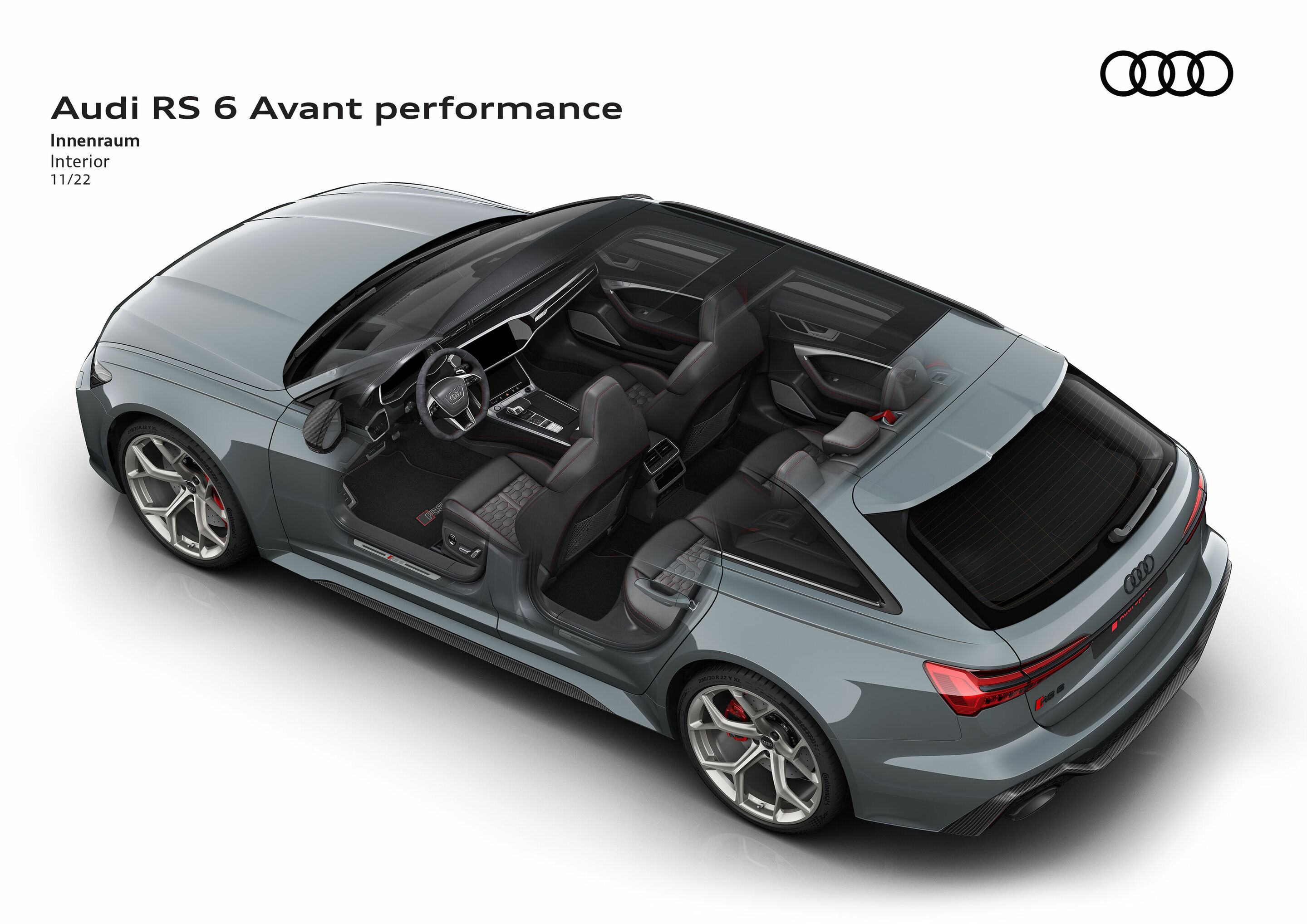 Illustration - Audi RS 6 Avant performance - Interior