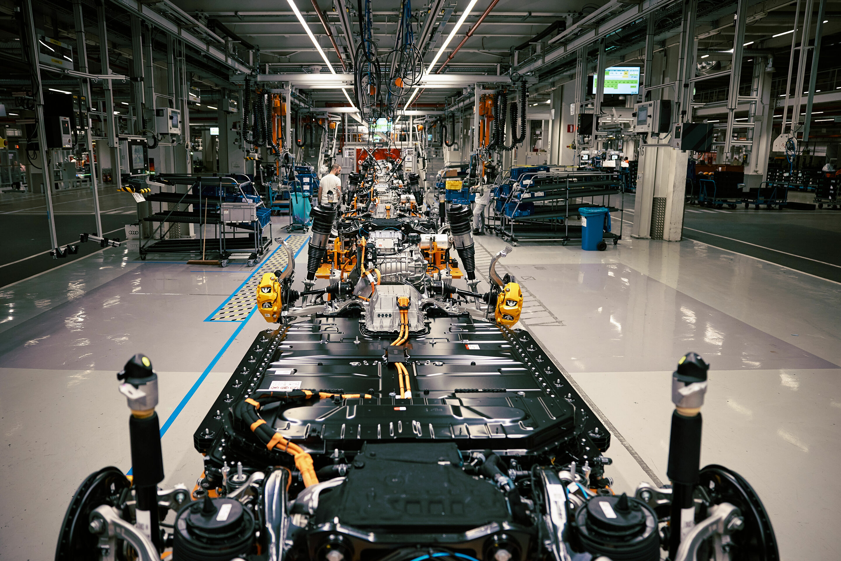 Produktionsstart neuer Audi Q8 e-tron Werk Brüssel