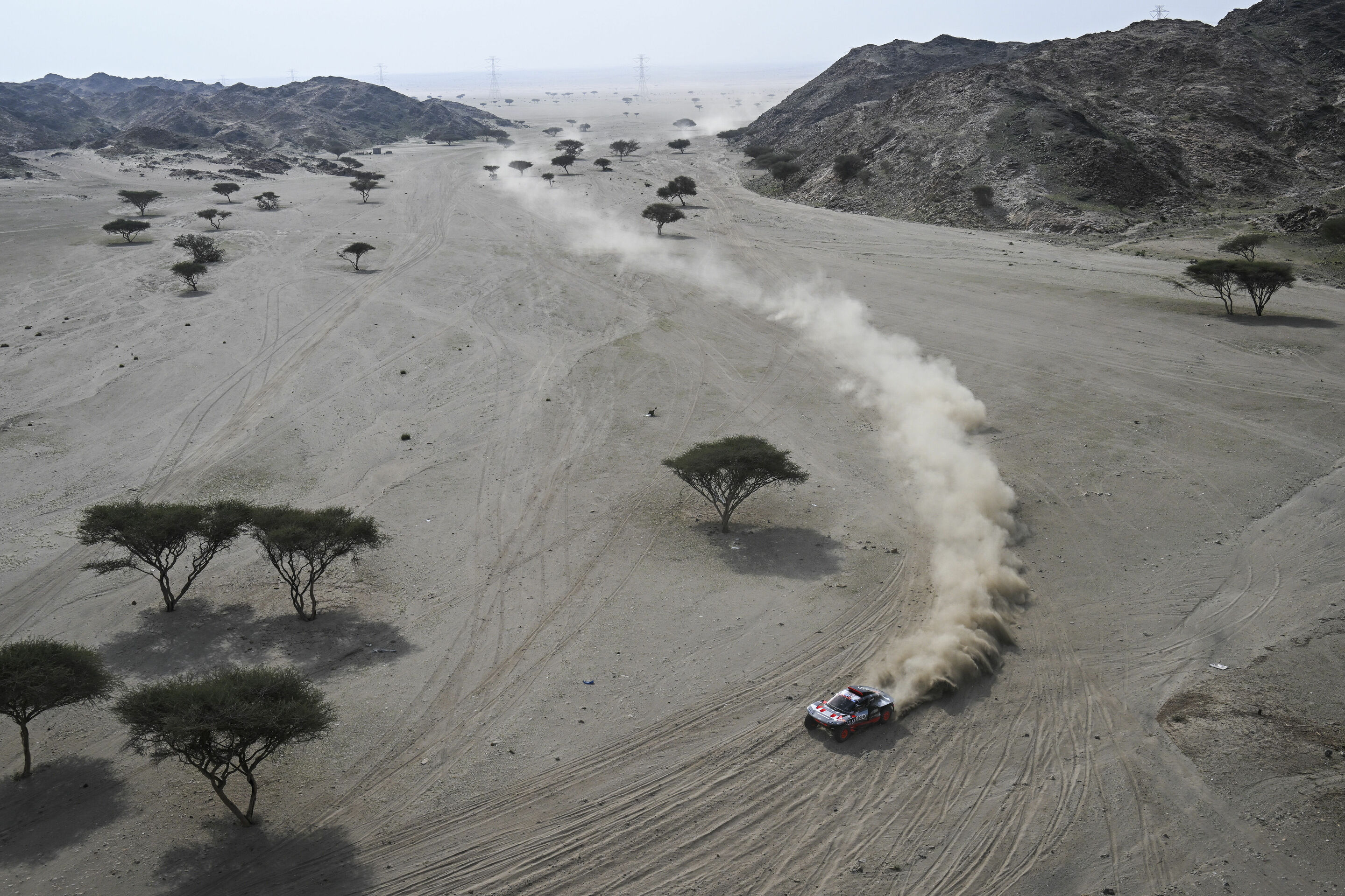 Dakar Rally 2023 - Audi RS Q e-tron #207 (Team Audi Sport), Carlos Sainz/Lucas Cruz