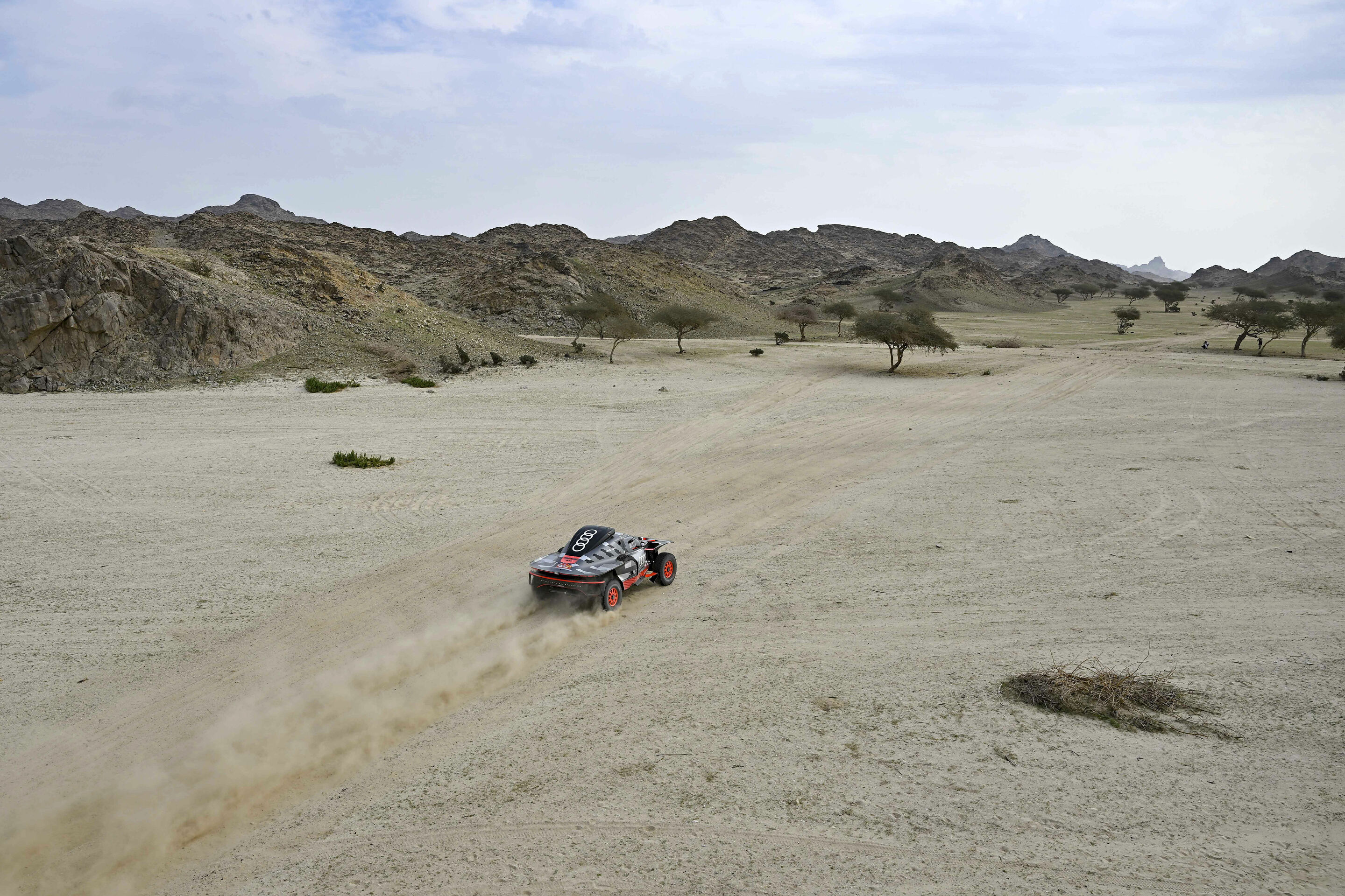 Rallye Dakar 2023 - Audi RS Q e-tron #204 (Team Audi Sport), Stéphane Peterhansel/Edouard Boulanger