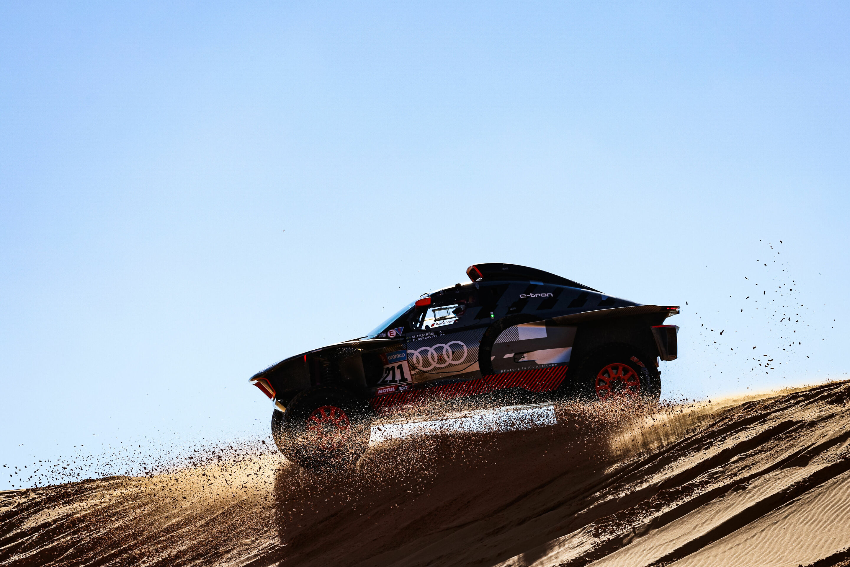Dakar Rally 2023 - Audi RS Q e-tron #211 (Team Audi Sport), Mattias Ekström/Emil Bergkvist