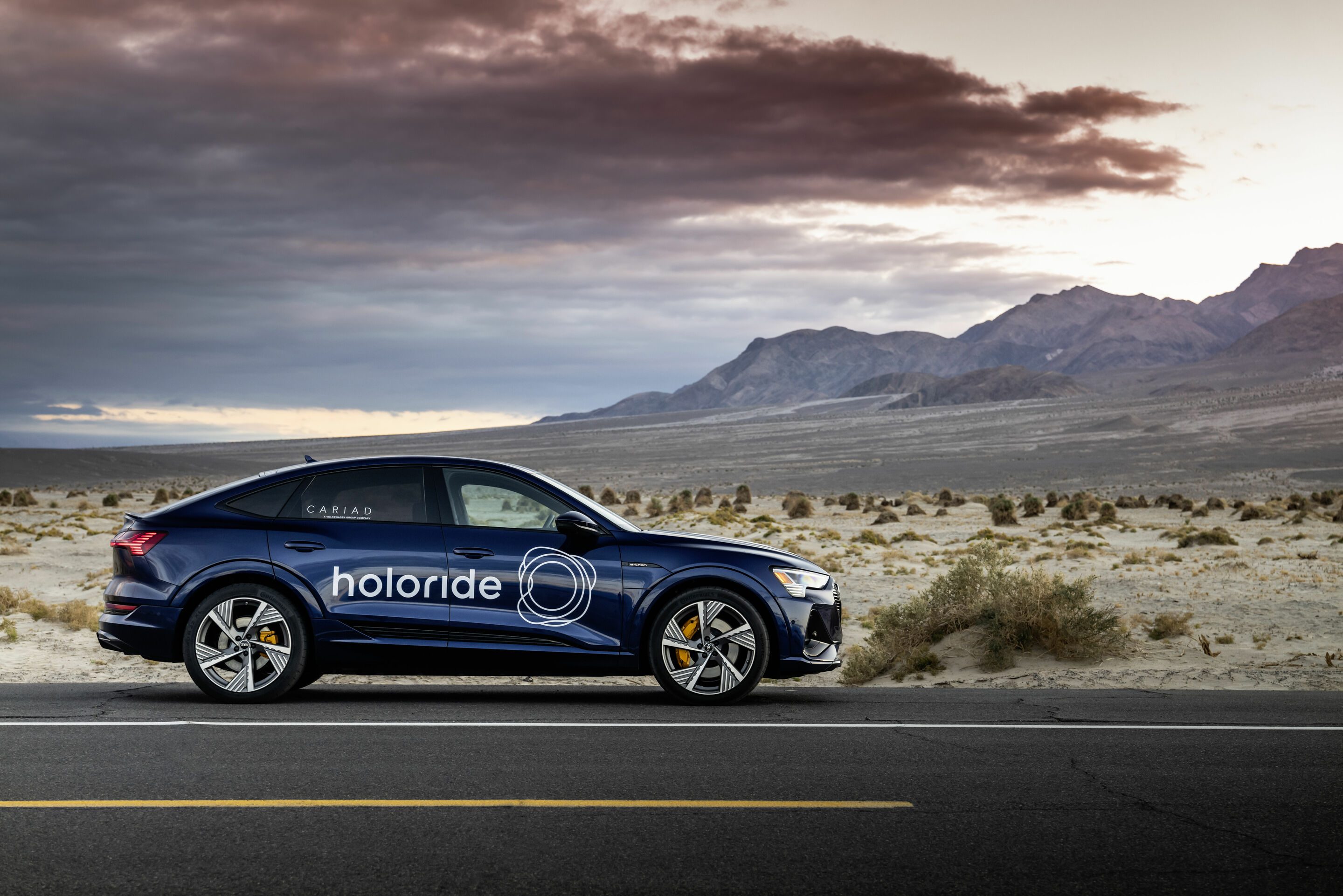Audi auf der CES 2023: Testfahrten mit holoride