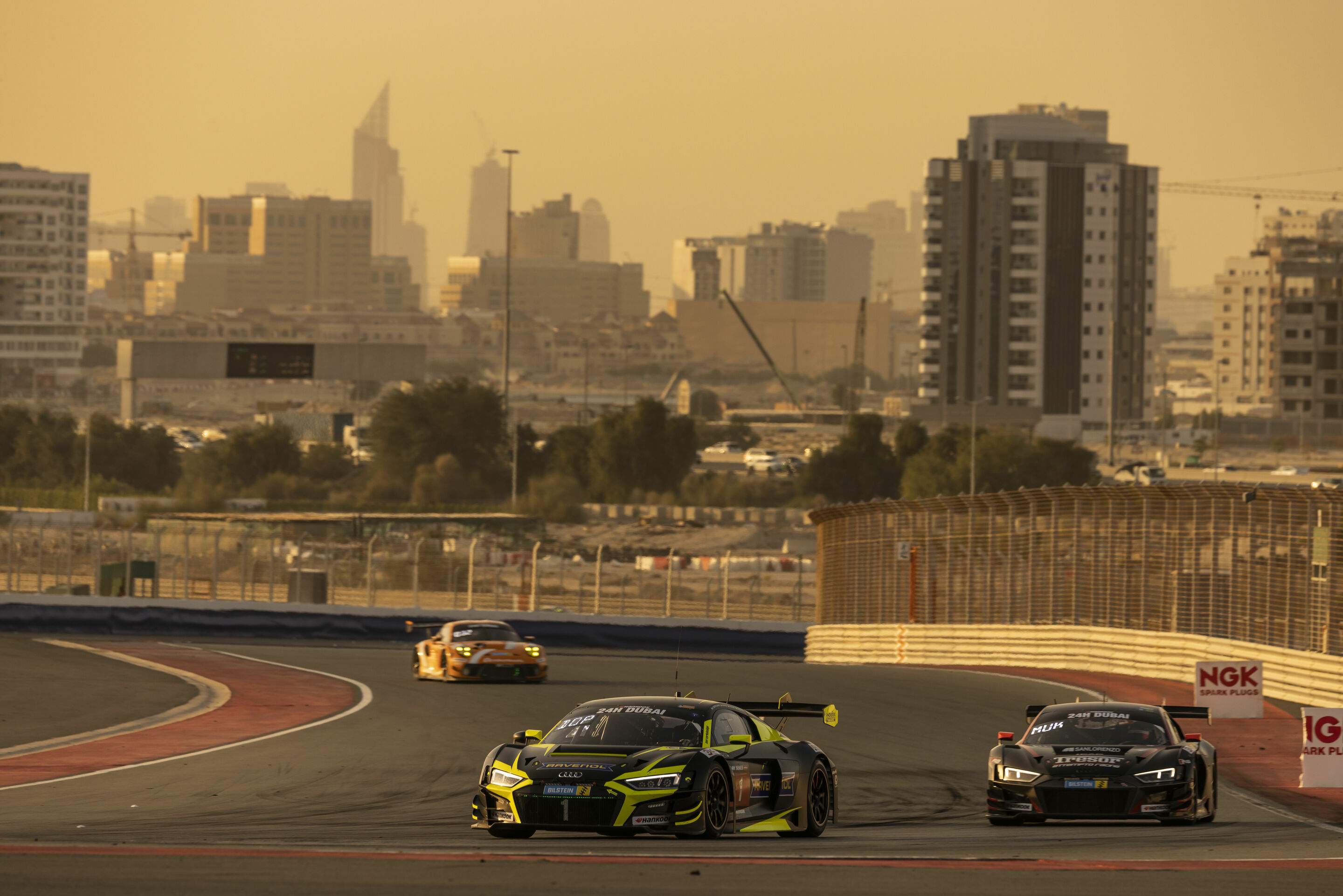 24h Dubai 2023 - Audi R8 LMS #1 (Phoenix Racing), Michael Doppelmayr/Elia Erhart/Christer Jöns/Pierre Kaffer