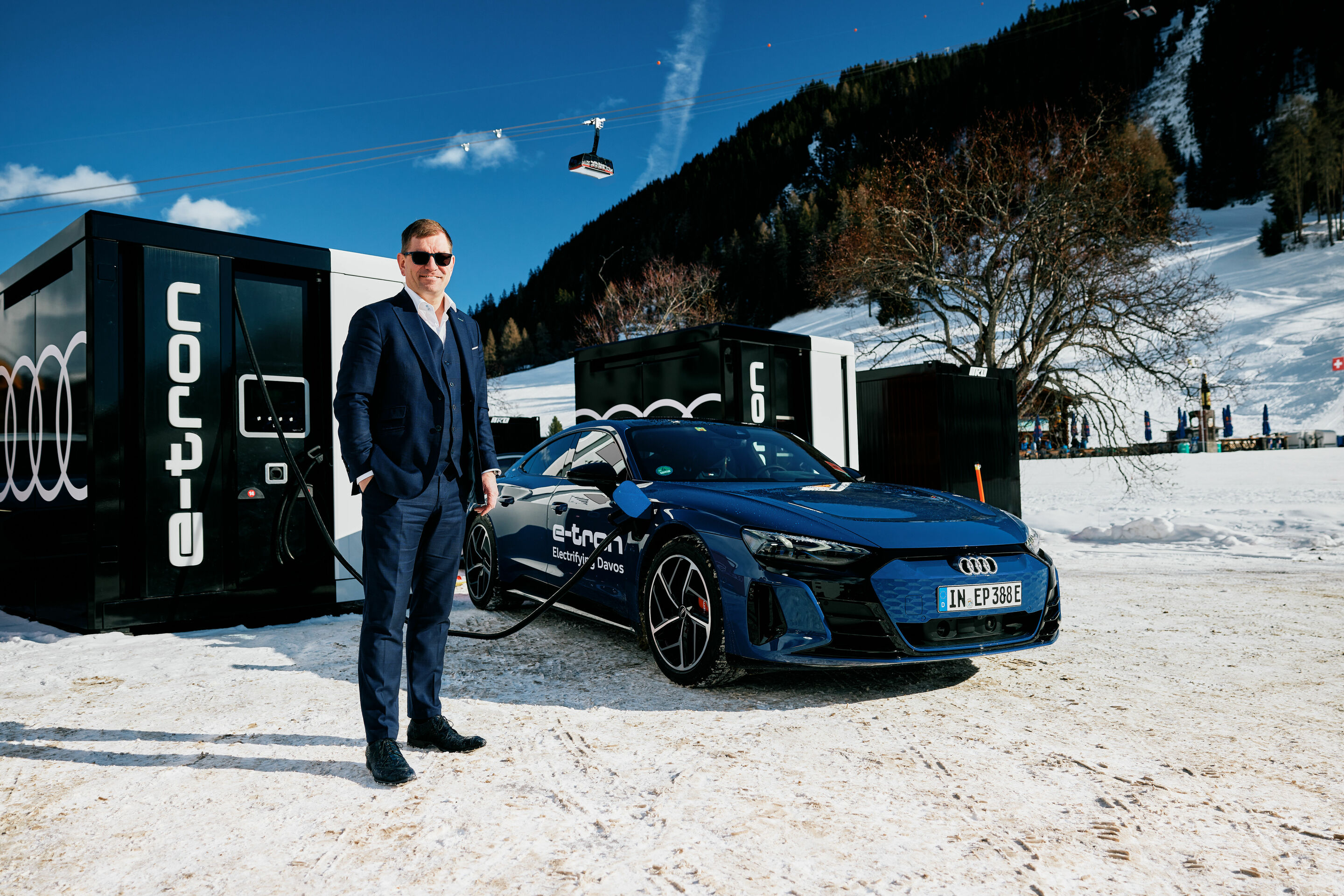 Audi at the World Economic Forum in Davos 2023
