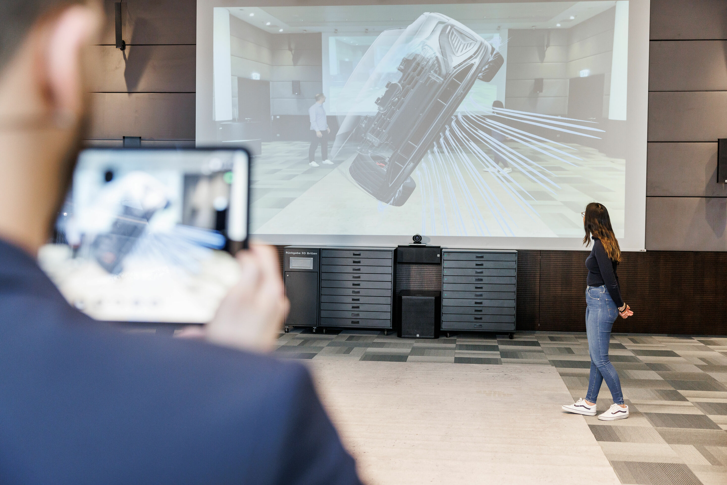Virtuelles Exponat im Audi Forum Neckarsulm