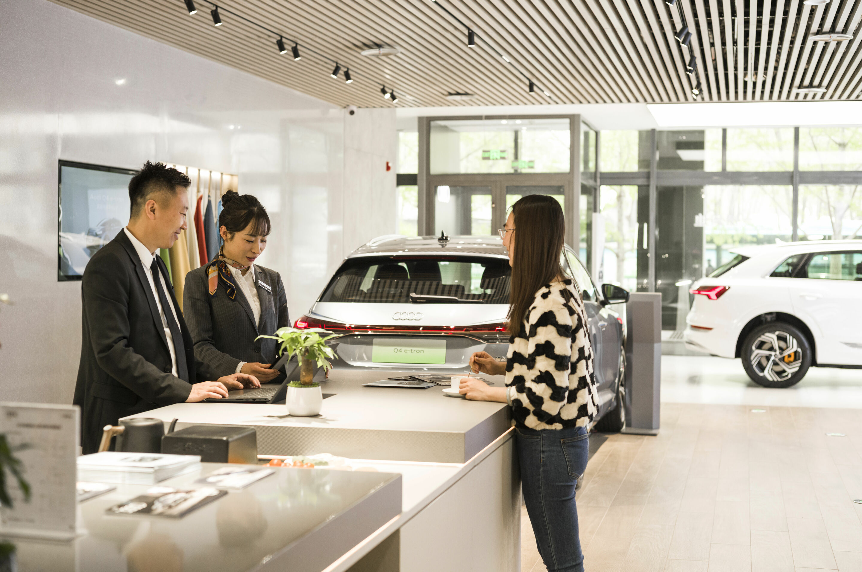 Audi in China - FAW-Audi Central Business District (CBD) showroom