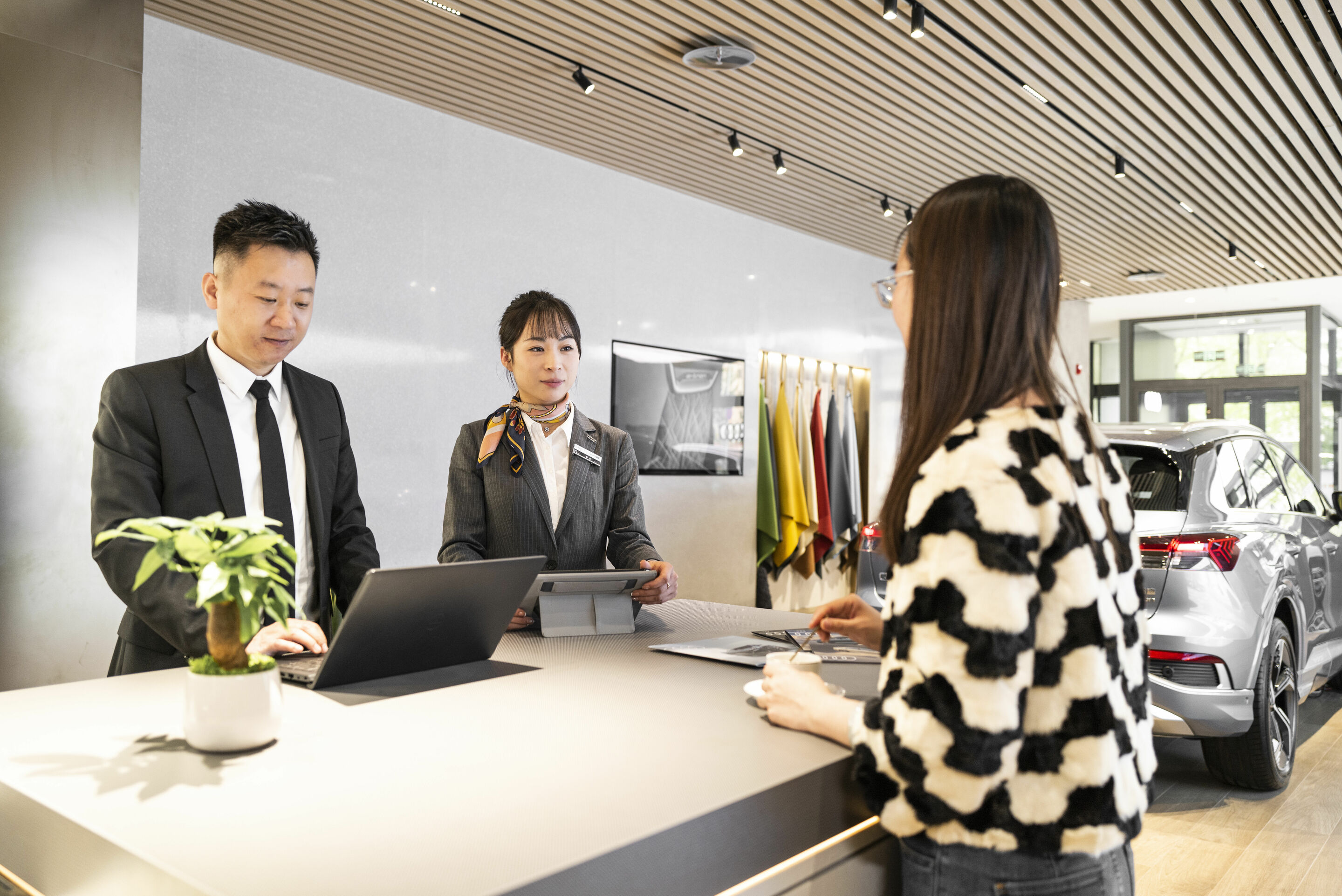 Audi in China - FAW-Audi Central Business District (CBD) showroom