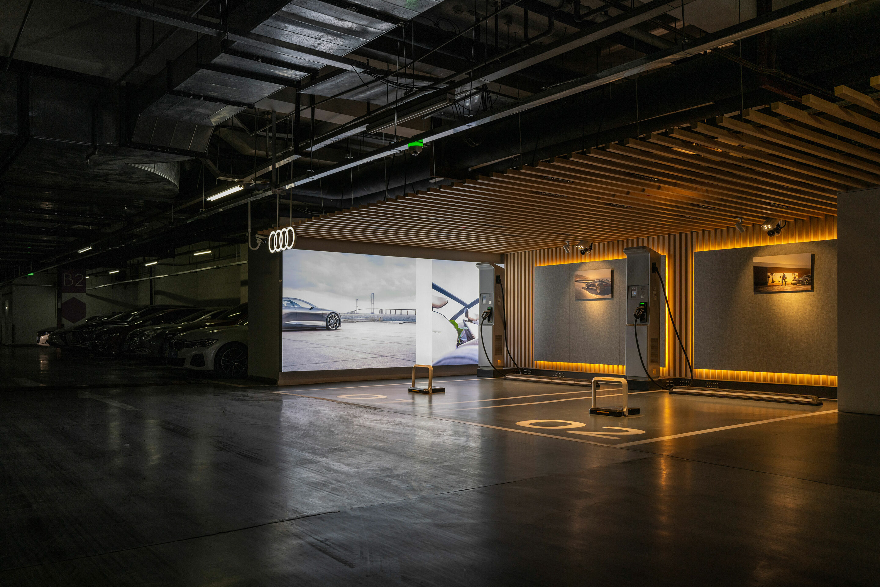 Audi Ladestation in Peking - Audi Ladestation in Peking