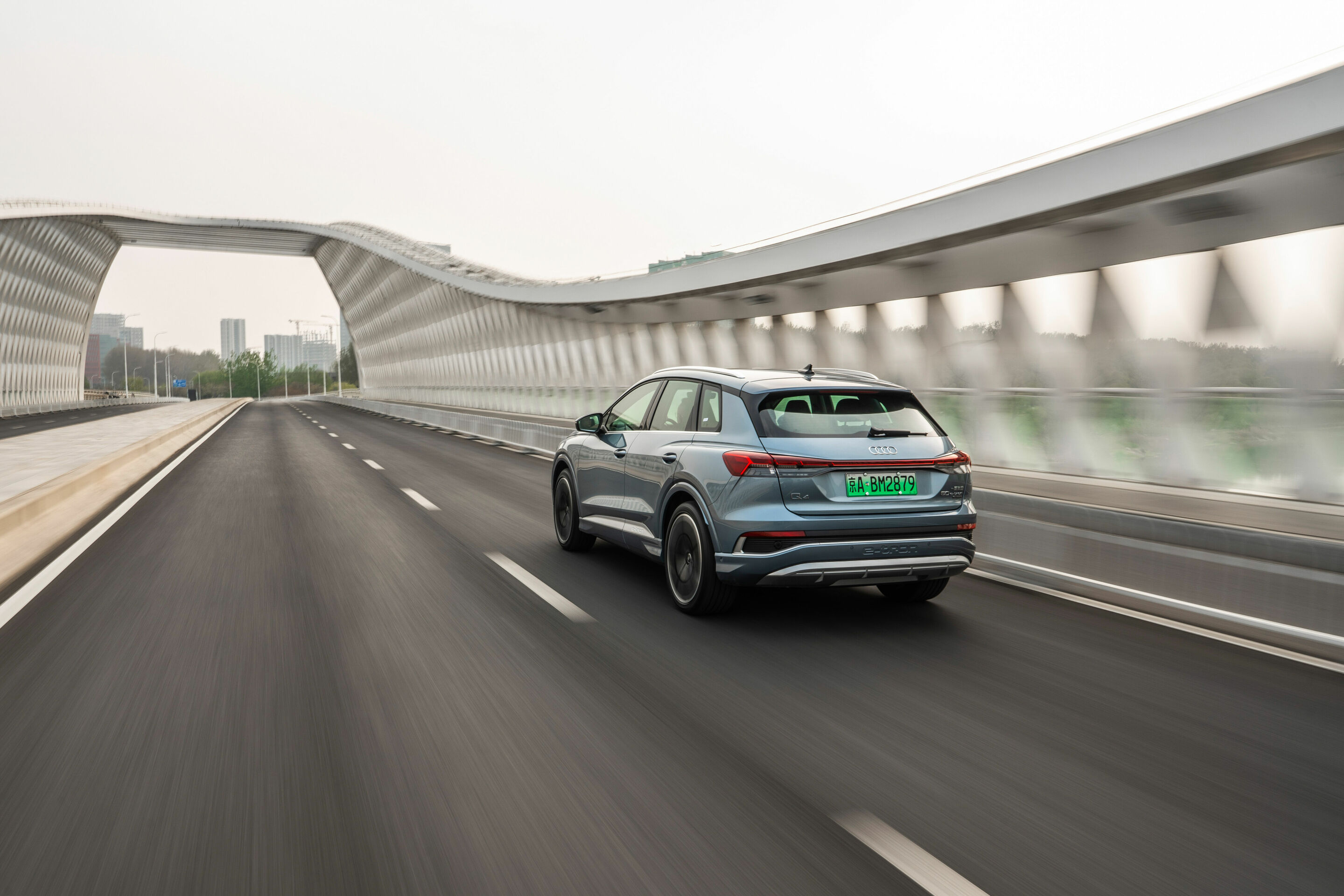 Audi Q4 e-tron - Audi Q4 e-tron on the Streets of Beijing