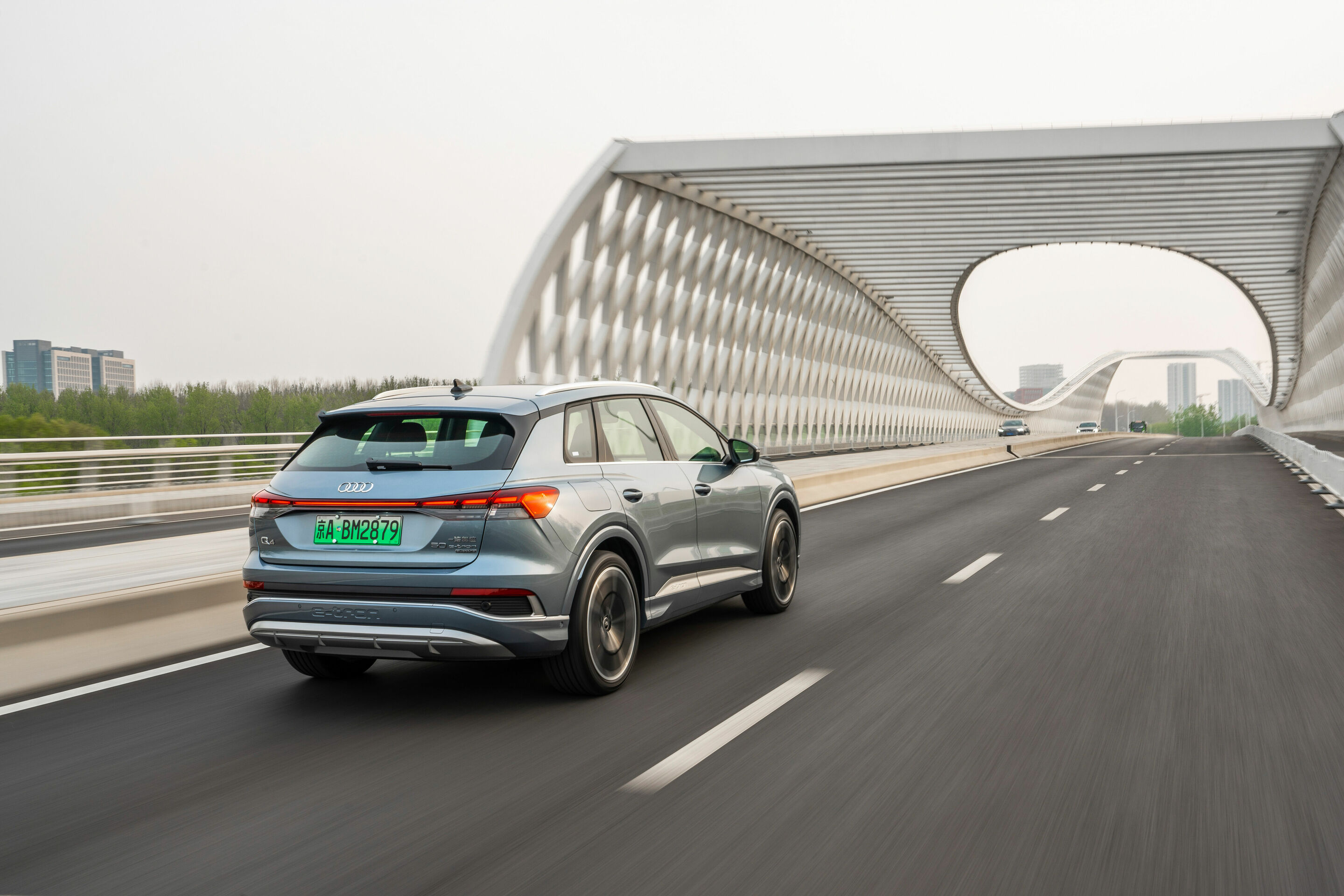 Audi Q4 e-tron - Audi Q4 e-tron on the Streets of Beijing