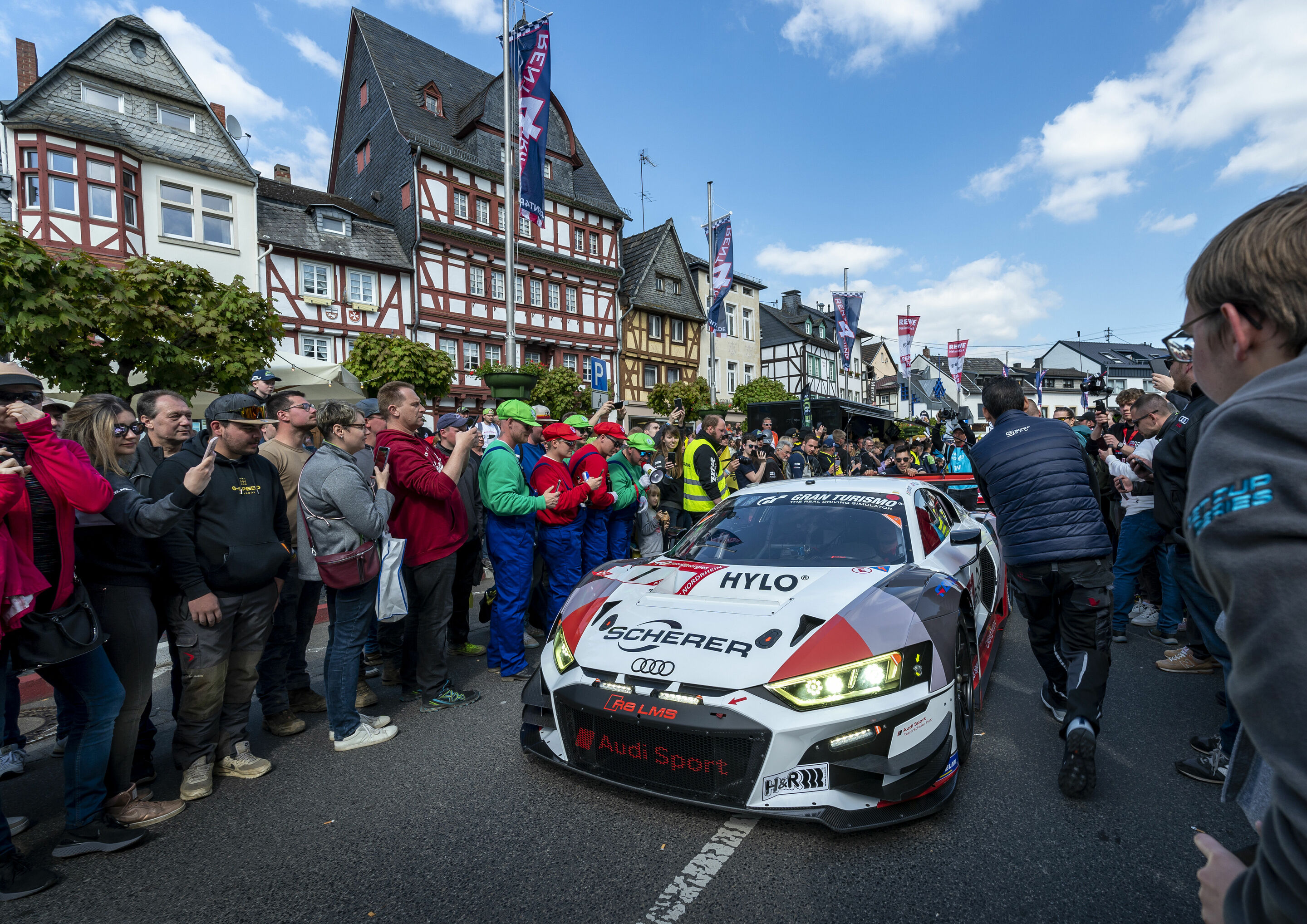 24h Nürburgring 2023 - Audi R8 LMS #1 (Audi Sport Team Scherer PHX), Mattia Drudi/Ricardo Feller/Dennis Lind/Frédéric Vervisch