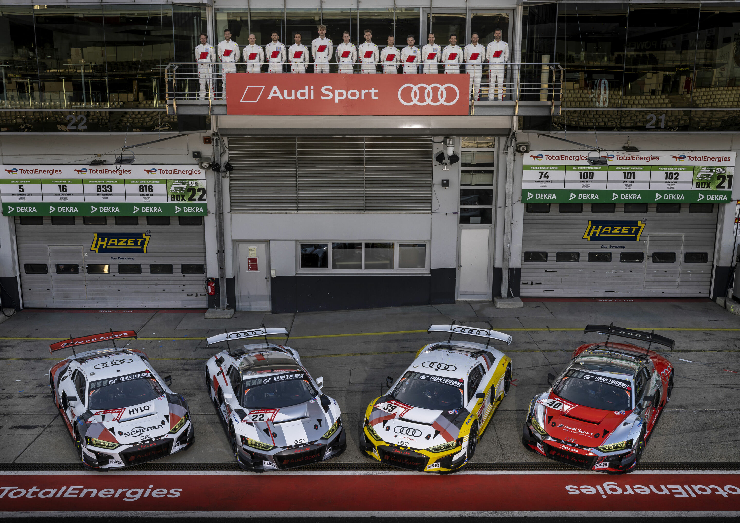 24h Nürburgring 2023 - Audi Sport customer racing