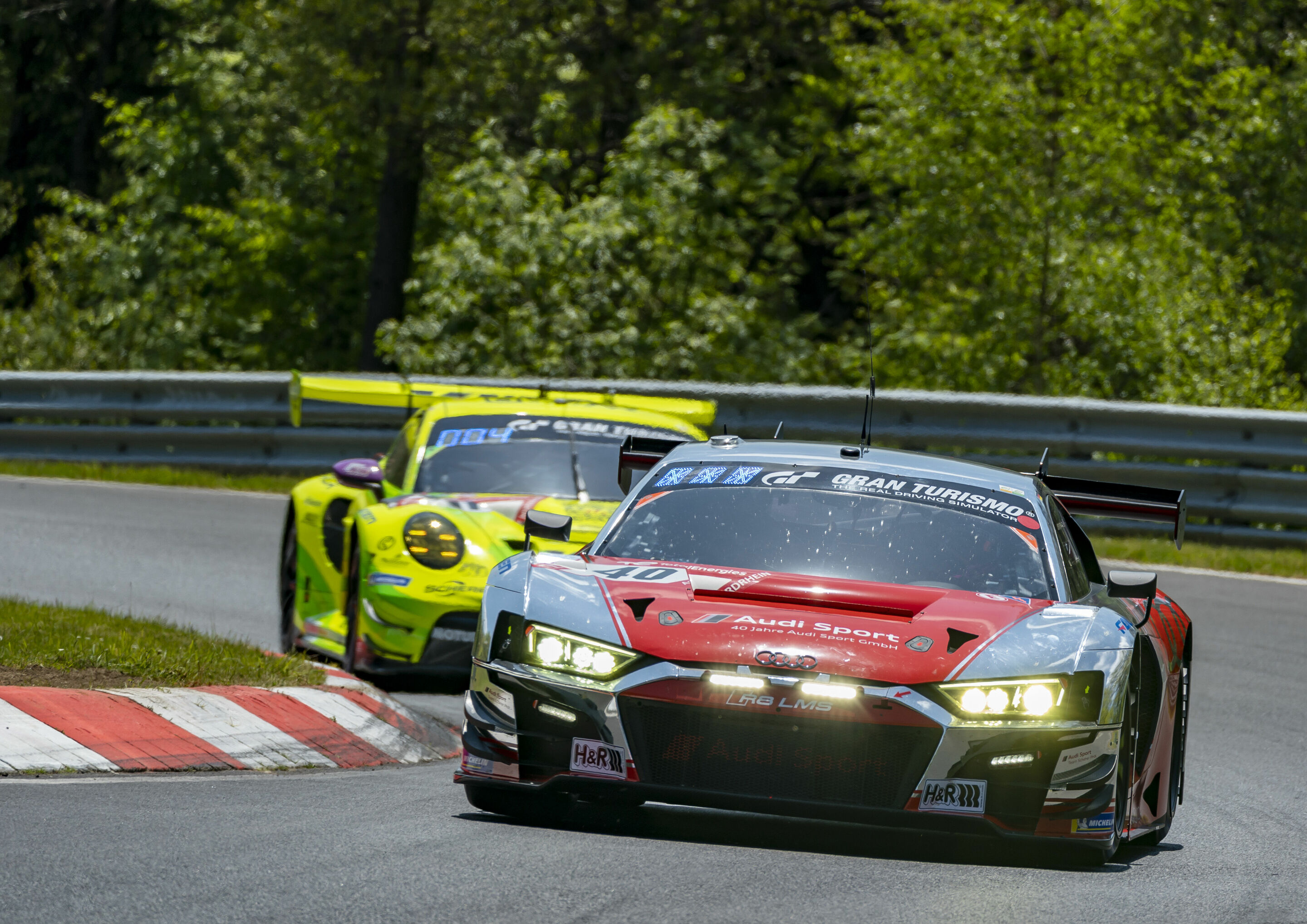 24h Nürburgring 2023 - Audi R8 LMS #40 (Audi Sport Team Scherer PHX), Mike Rockenfeller/Timo Scheider/Martin Tomczyk