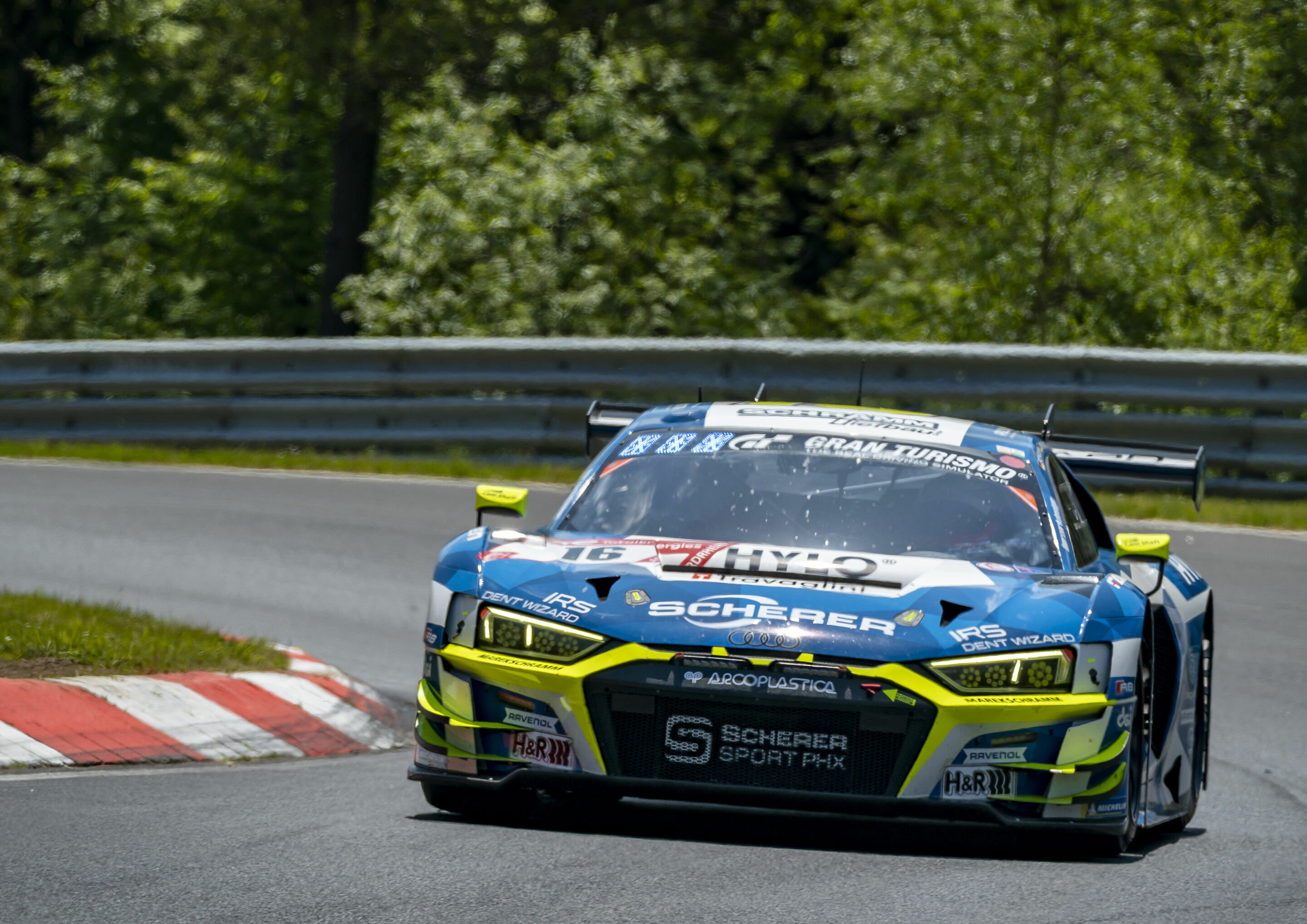 24h Nürburgring 2023 - Audi R8 LMS #16 (Scherer Sport PHX), Michele Beretta/Ricardo Feller/Kim-Luis Schramm/Markus Winkelhock