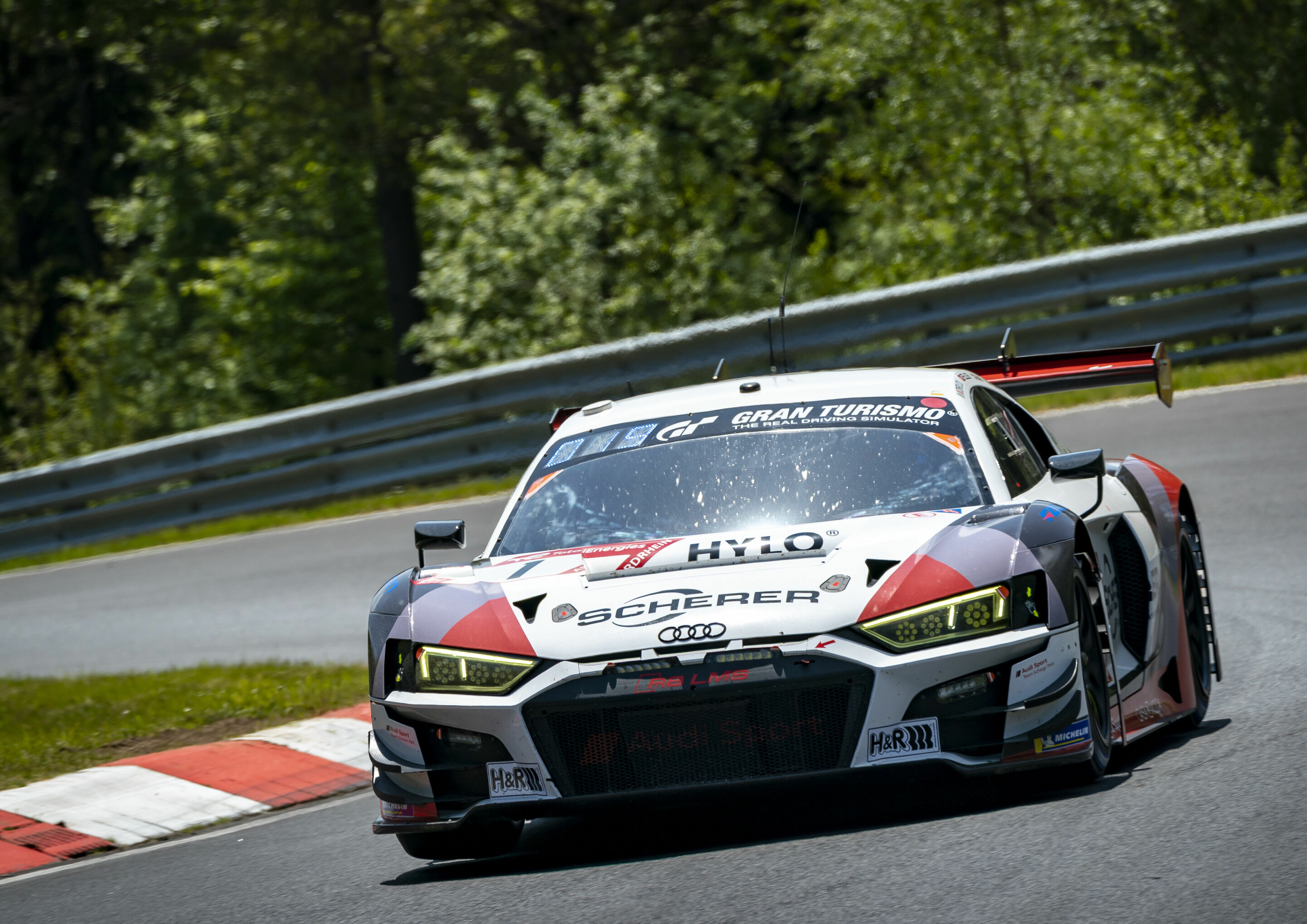24h Nürburgring 2023 - Audi R8 LMS #1 (Audi Sport Team Scherer PHX), Mattia Drudi/Ricardo Feller/Dennis Lind/Frédéric Vervisch