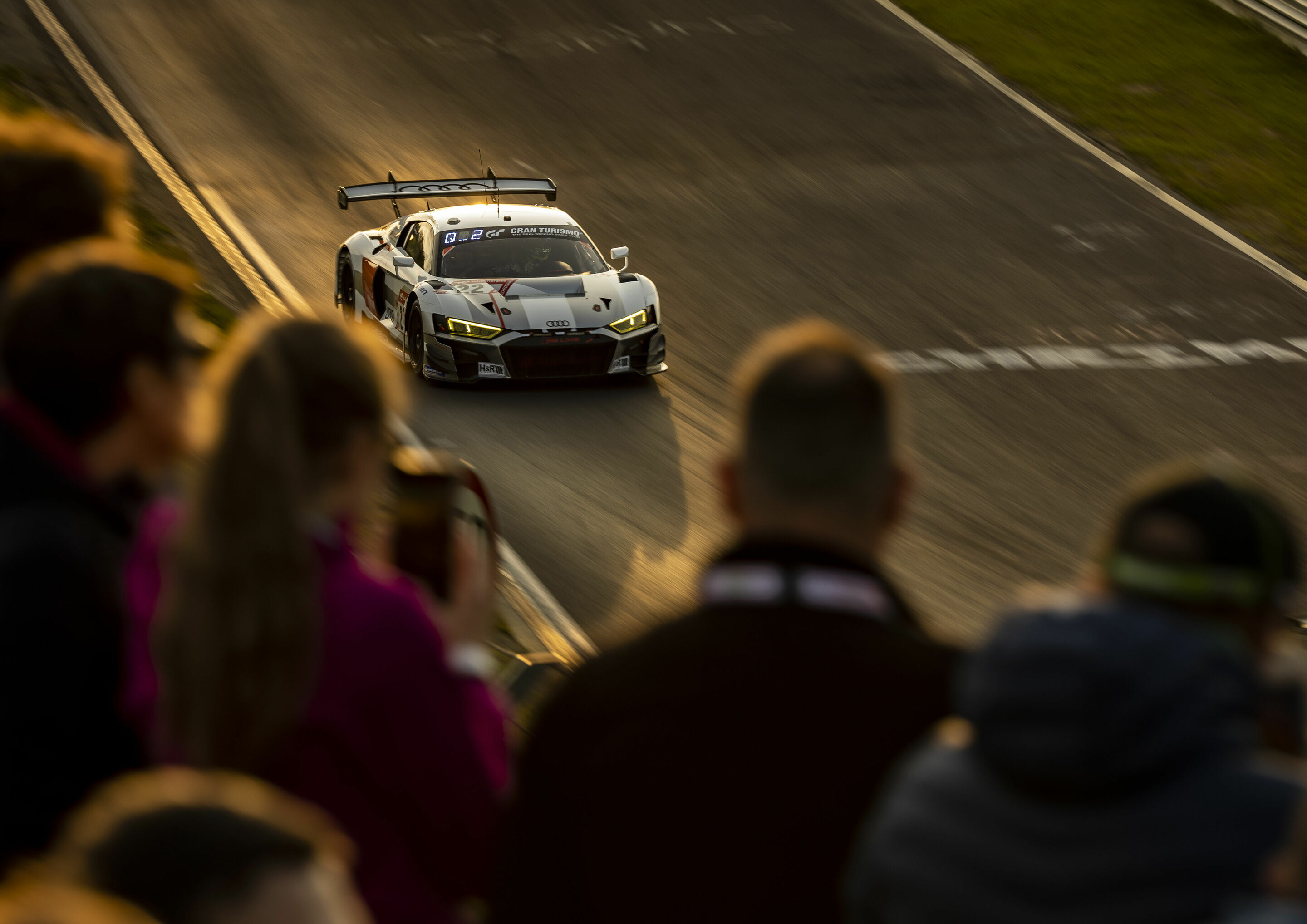 24h Nürburgring 2023 - Audi R8 LMS #22 (Audi Sport Team Car Collection), Luca Engstler/Max Hofer/Gilles Magnus/Dennis Marschall