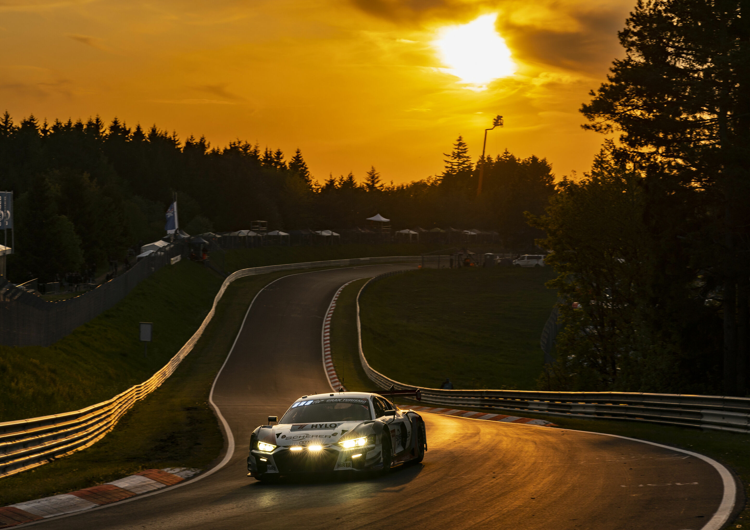 24h Nürburgring 2023 - Audi R8 LMS #1 (Audi Sport Team Scherer PHX), Mattia Drudi/Ricardo Feller/Dennis Lind/Frédéric Vervisch