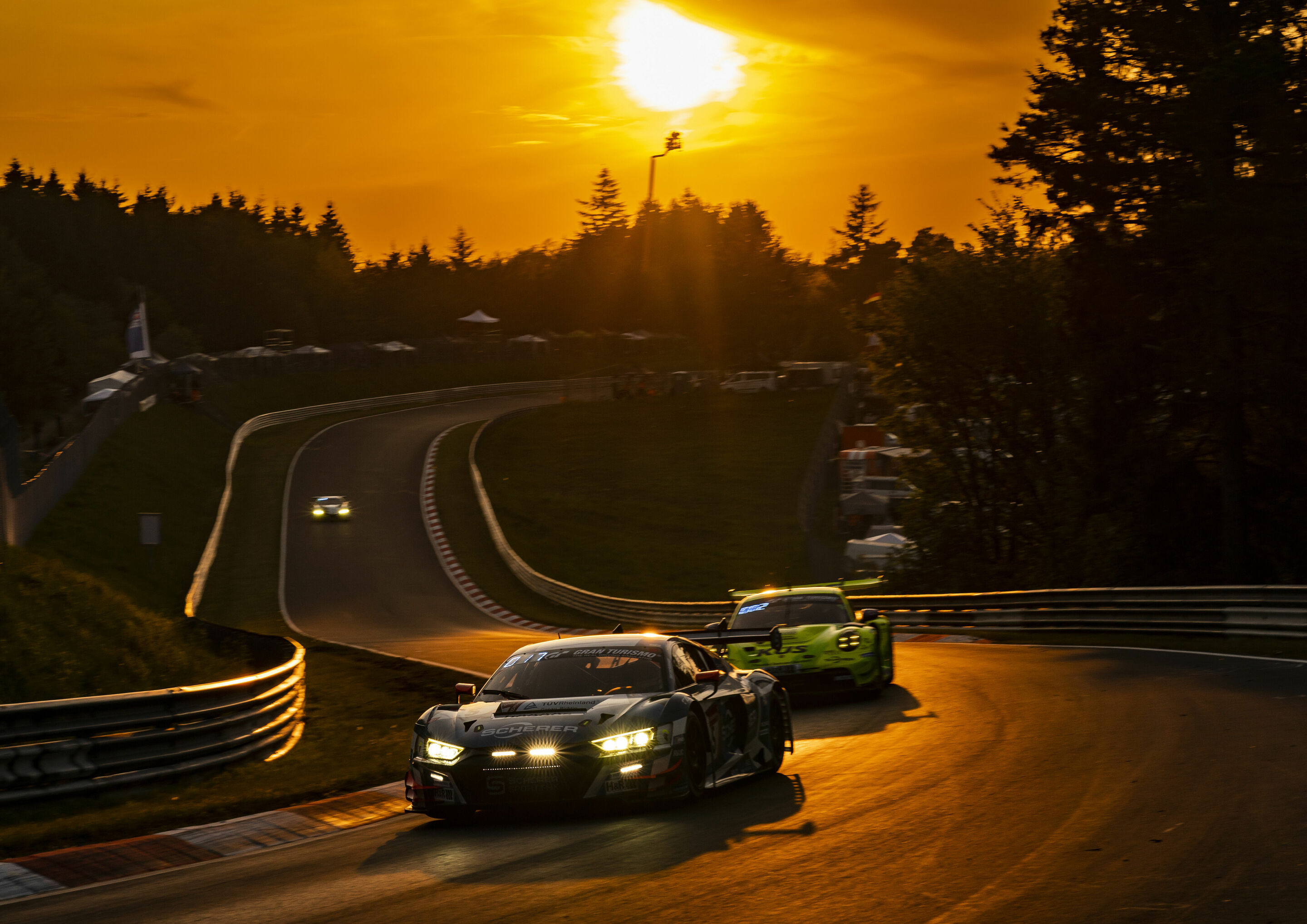 24h Nürburgring 2023 - Audi R8 LMS #5 (Scherer Sport PHX), Vincent Kolb/Alexander Sims/Frank Stippler/Renger van der Zande