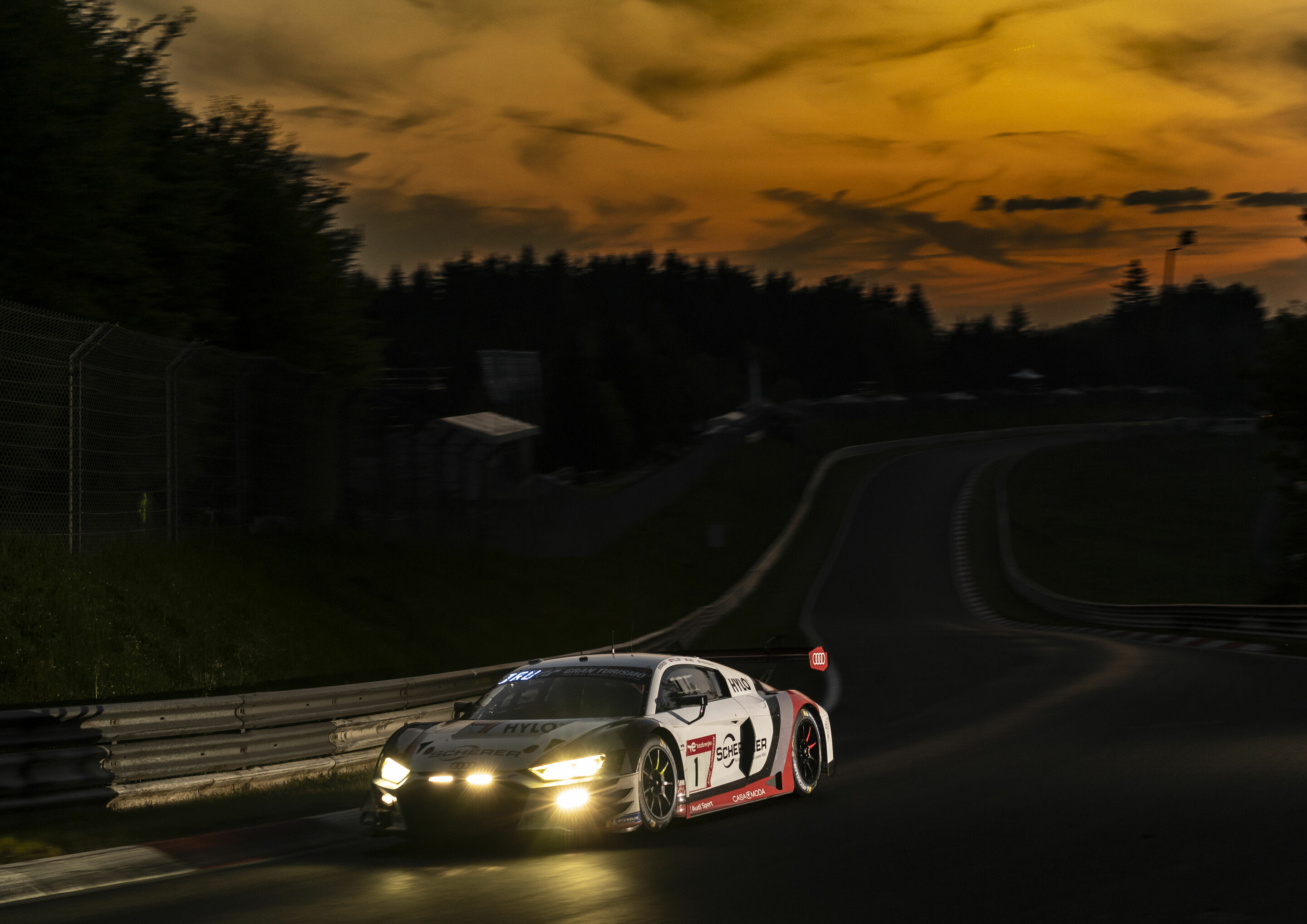 24h Nürburgring 2023 - Audi R8 LMS #1 (Audi Sport Team Scherer PHX), Mattia Drudi/Ricardo Feller/Dennis Lind/Frédéric Vervisch