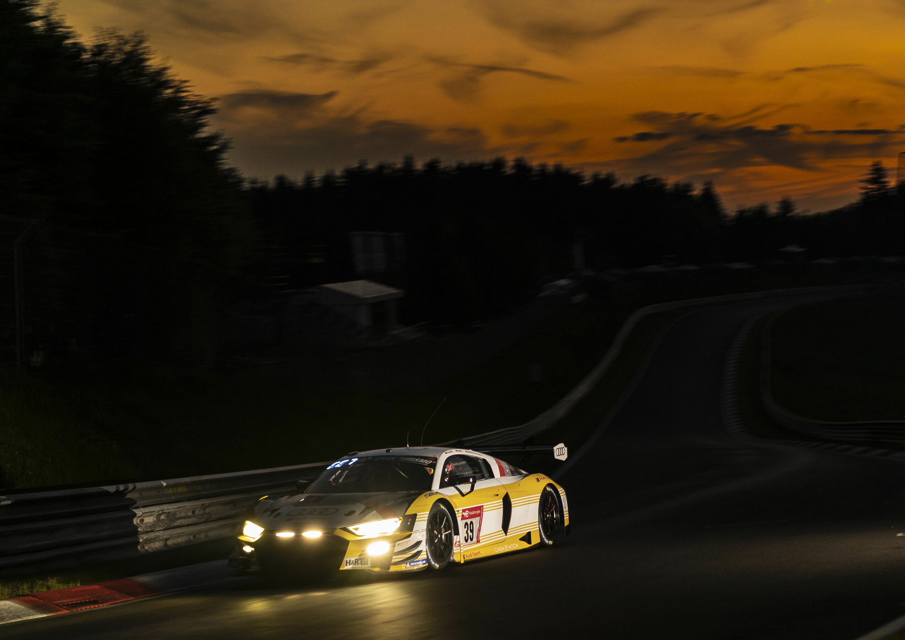 24h Nürburgring 2023 - Audi R8 LMS #39 (Audi Sport Team Land), Christopher Haase/Christopher Mies/Patric Niederhauser